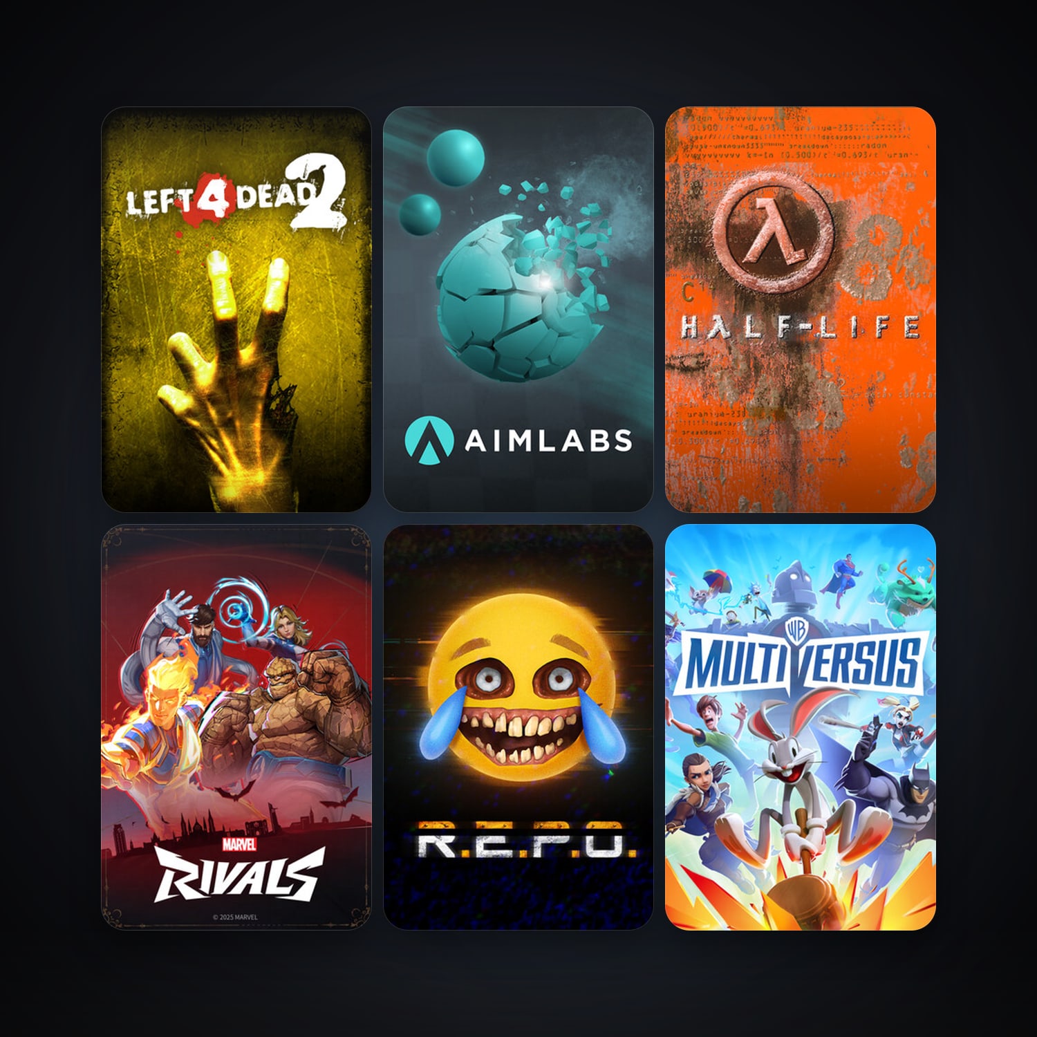 Half-Life + Half-Life 2, 22 games, clean — HabibiAccounts