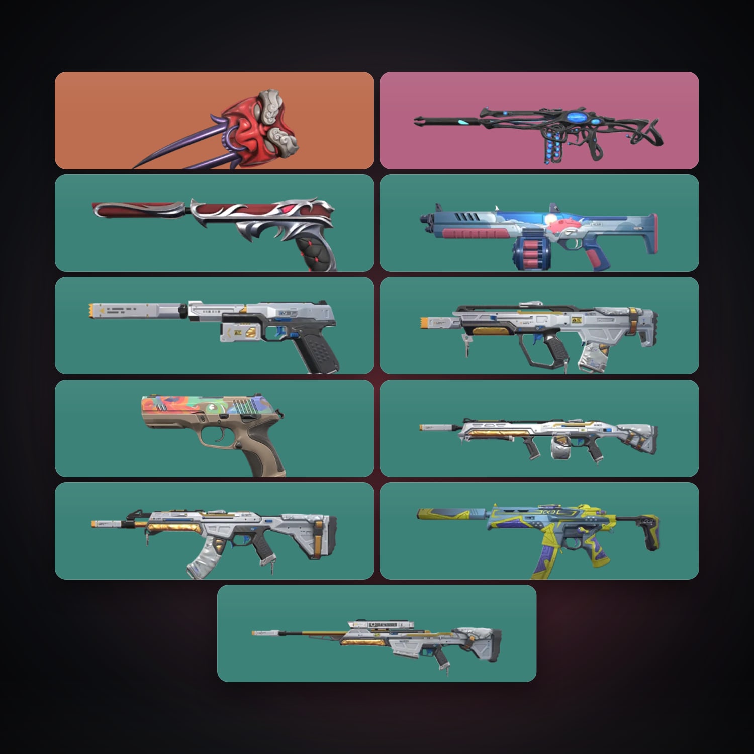 EU locker — 1 knives, 11 skins, lvl 7 — HabibiAccounts