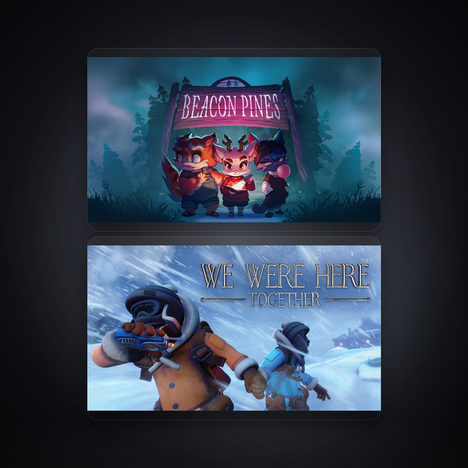 Epic Beacon Pines + We Were Here Together — VN — HabibiAccounts