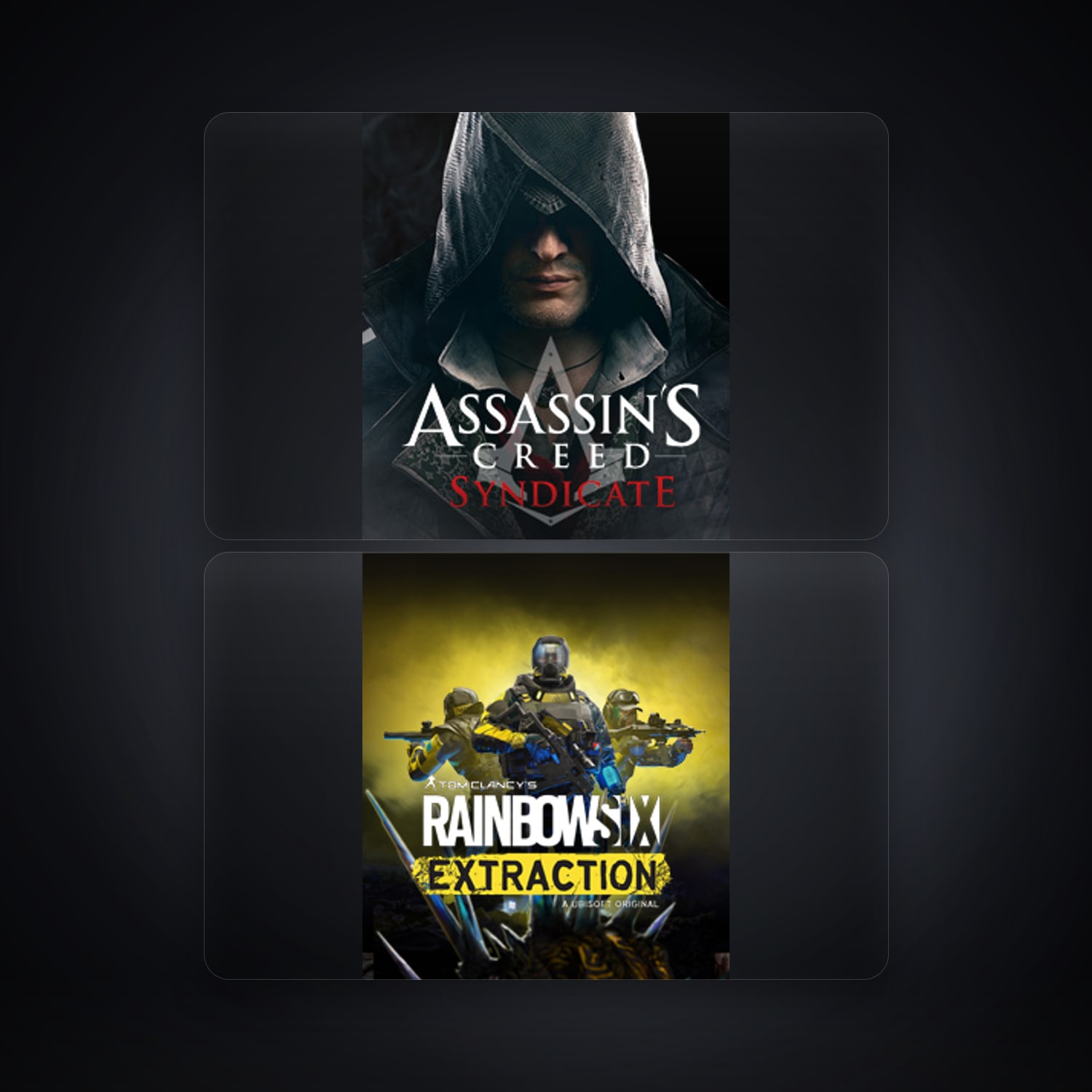 Ubisoft Assassin's Creed Syndicate + Tom Clancy's Rainbow Six Extraction — EG — HabibiAccounts