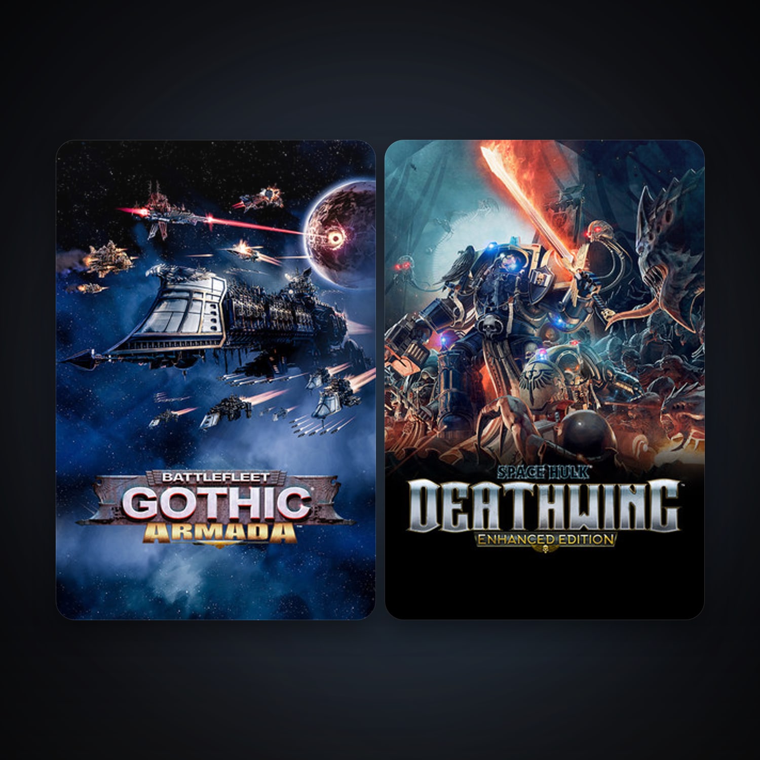 Battlefleet Gothic: Armada + Space Hulk: Deathwing - Enhanced Edition, 3 games, clean — HabibiAccounts