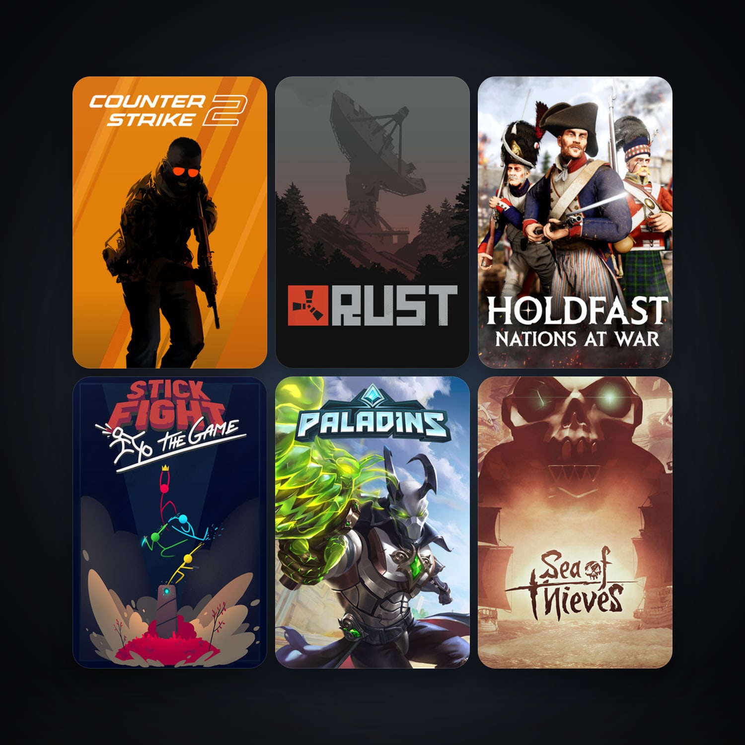 CS2 Prime + Rust, 56 games, Steam 15, clean — HabibiAccounts