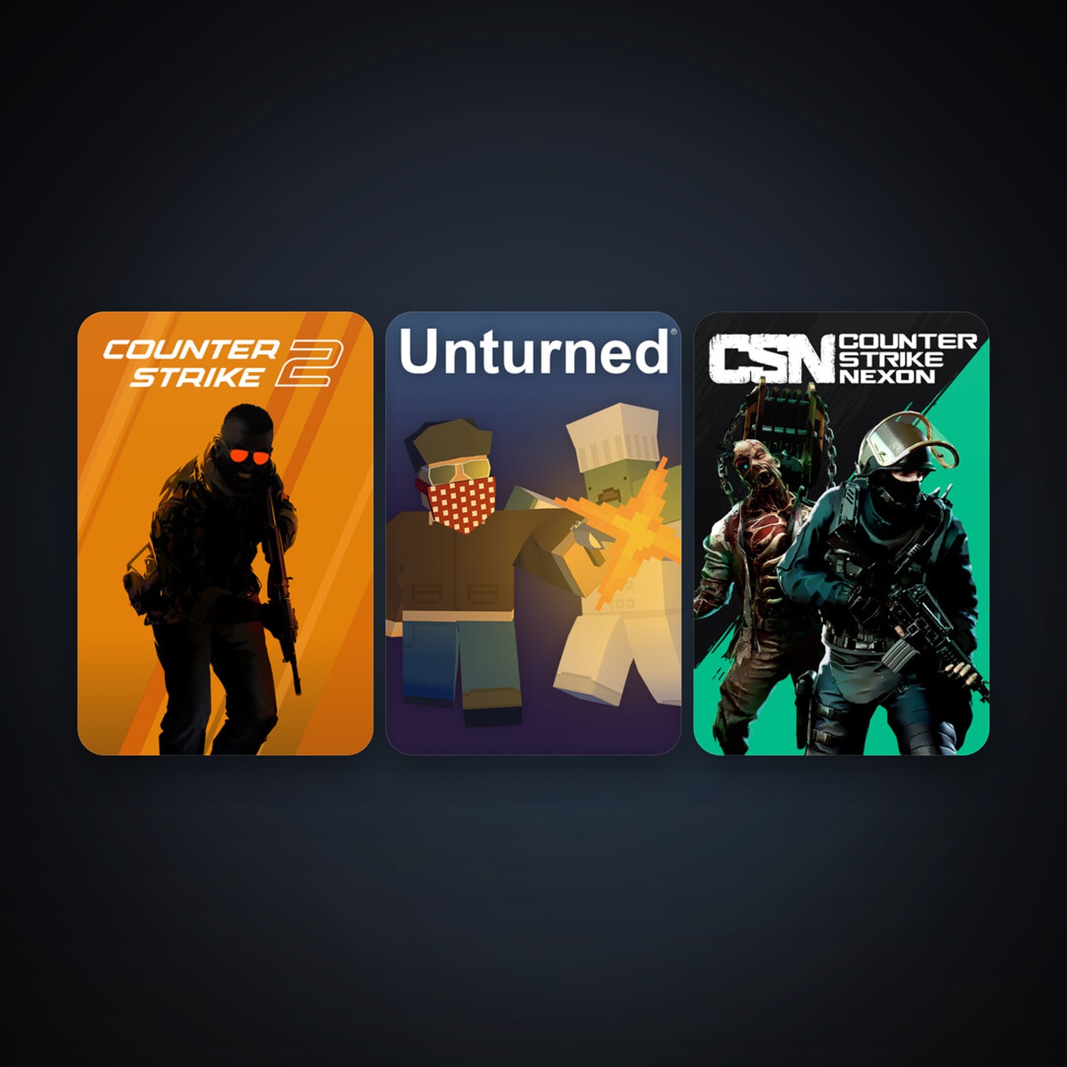 CS2 Prime + Counter-Strike Nexon: Studio, 5 games, clean — HabibiAccounts