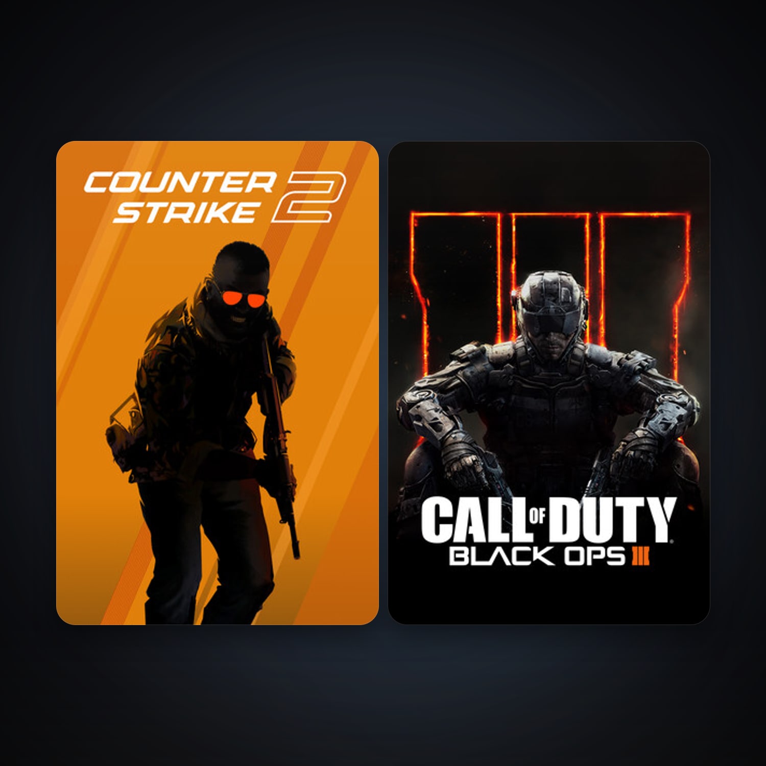 CS2 Prime + Call of Duty: Black Ops III, 5 games, clean — HabibiAccounts