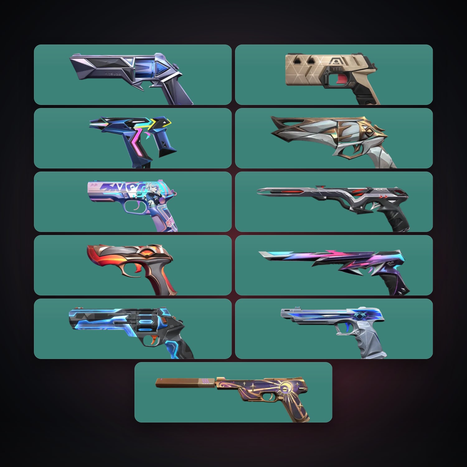 AP Gold 1 locker — 11 skins, lvl 178 — HabibiAccounts