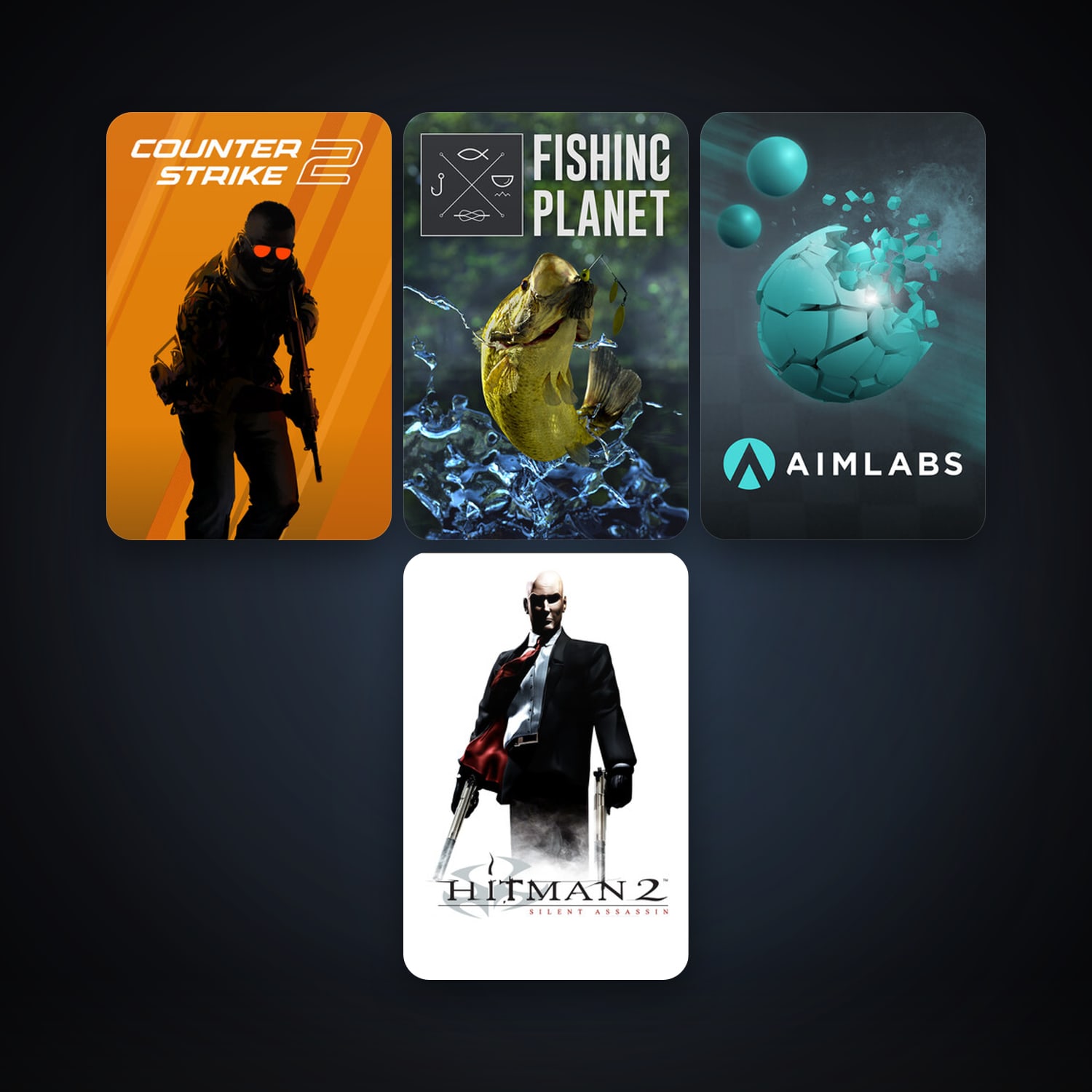 CS2 Prime + Hitman 2: Silent Assassin, 5 games, clean — HabibiAccounts