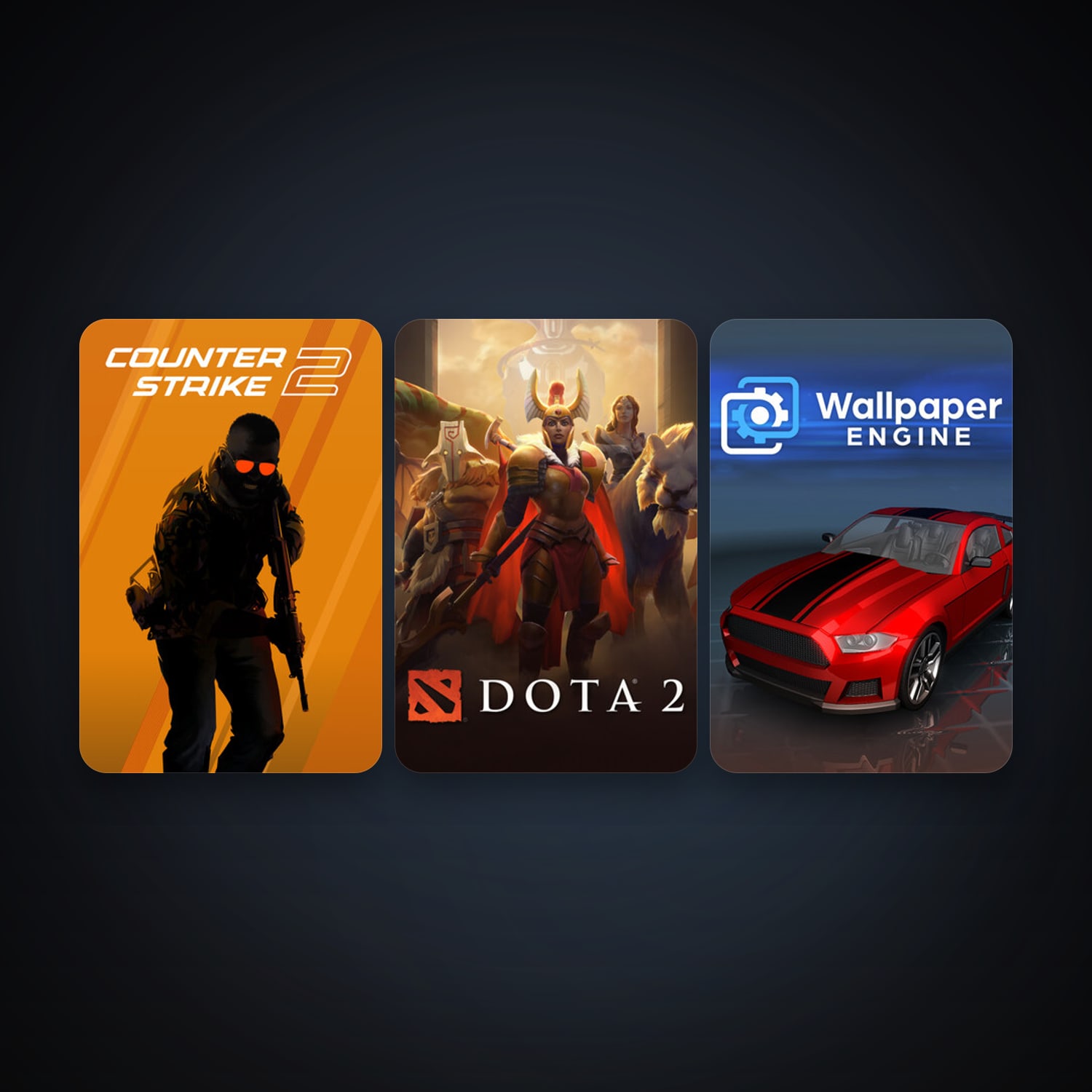 Dota 2 + CS2 Prime, 4 games, clean — HabibiAccounts