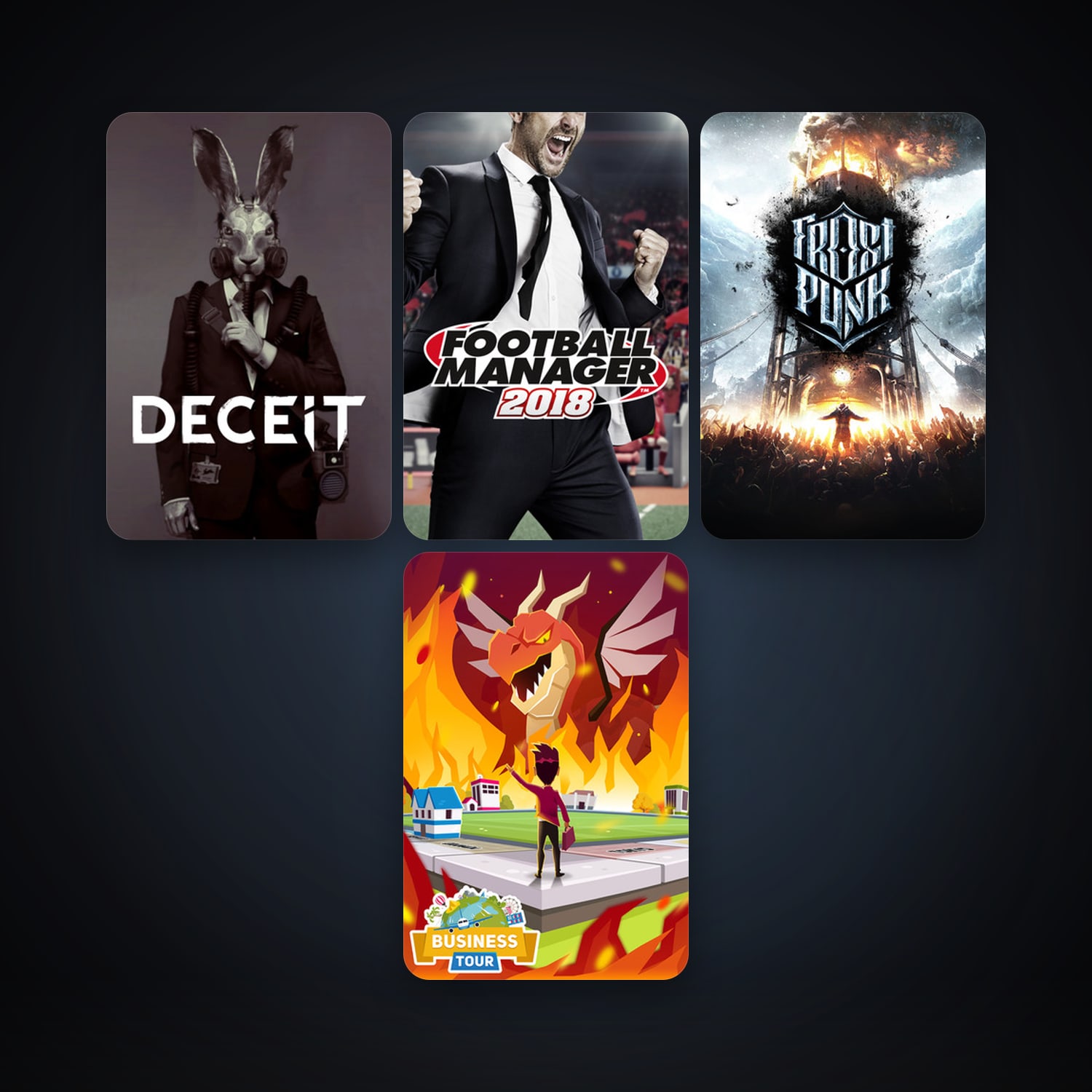 Frostpunk + Fallout 4, 7 games, clean — HabibiAccounts