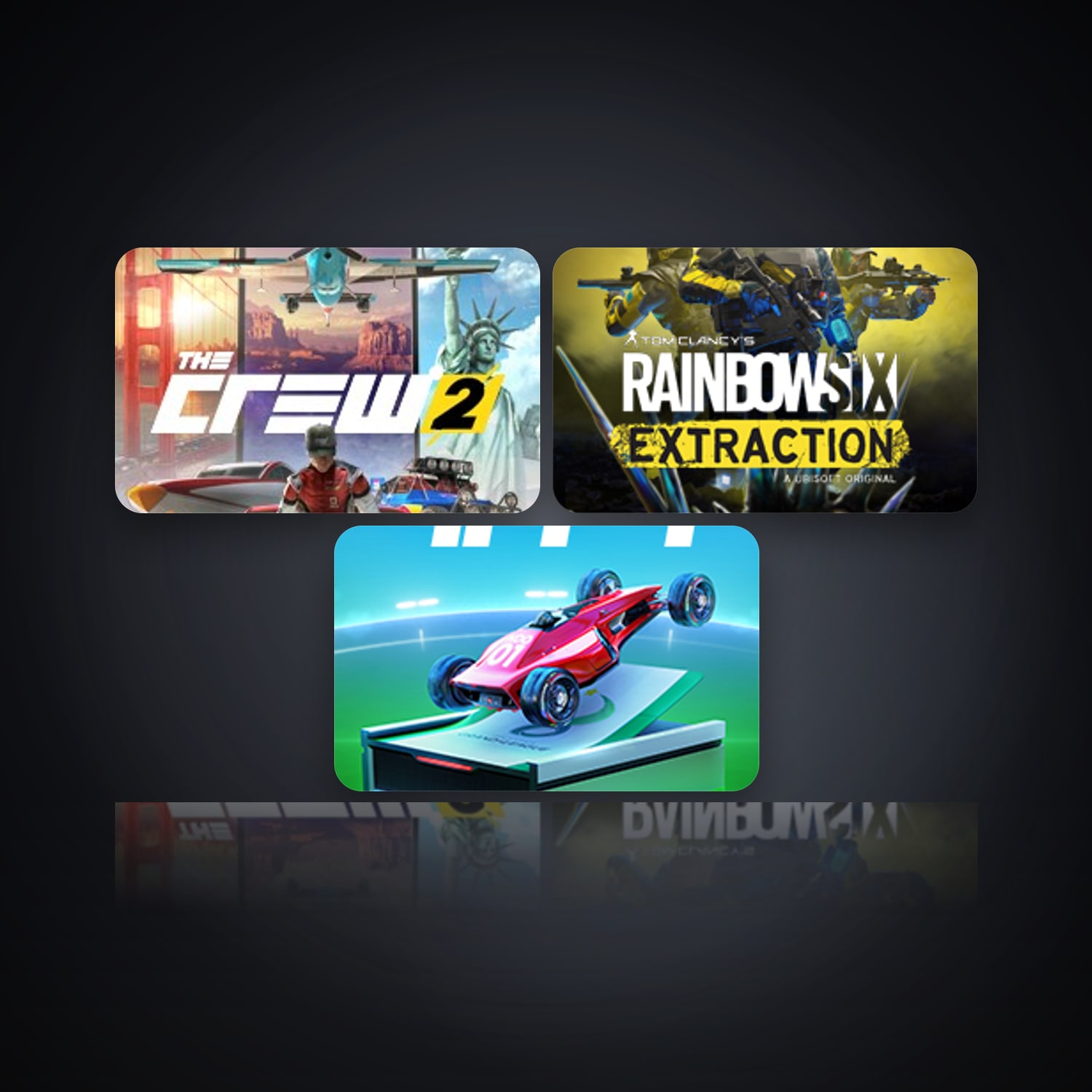 The Crew 2 & Tom Clancy's Rainbow Six Extraction | 3 Games — HabibiAccounts