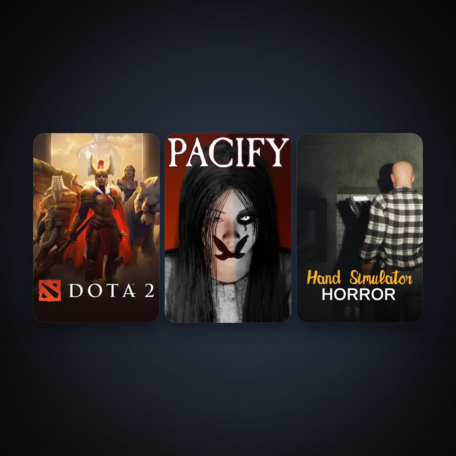 Dota 2 + Pacify, 13 games, clean — HabibiAccounts