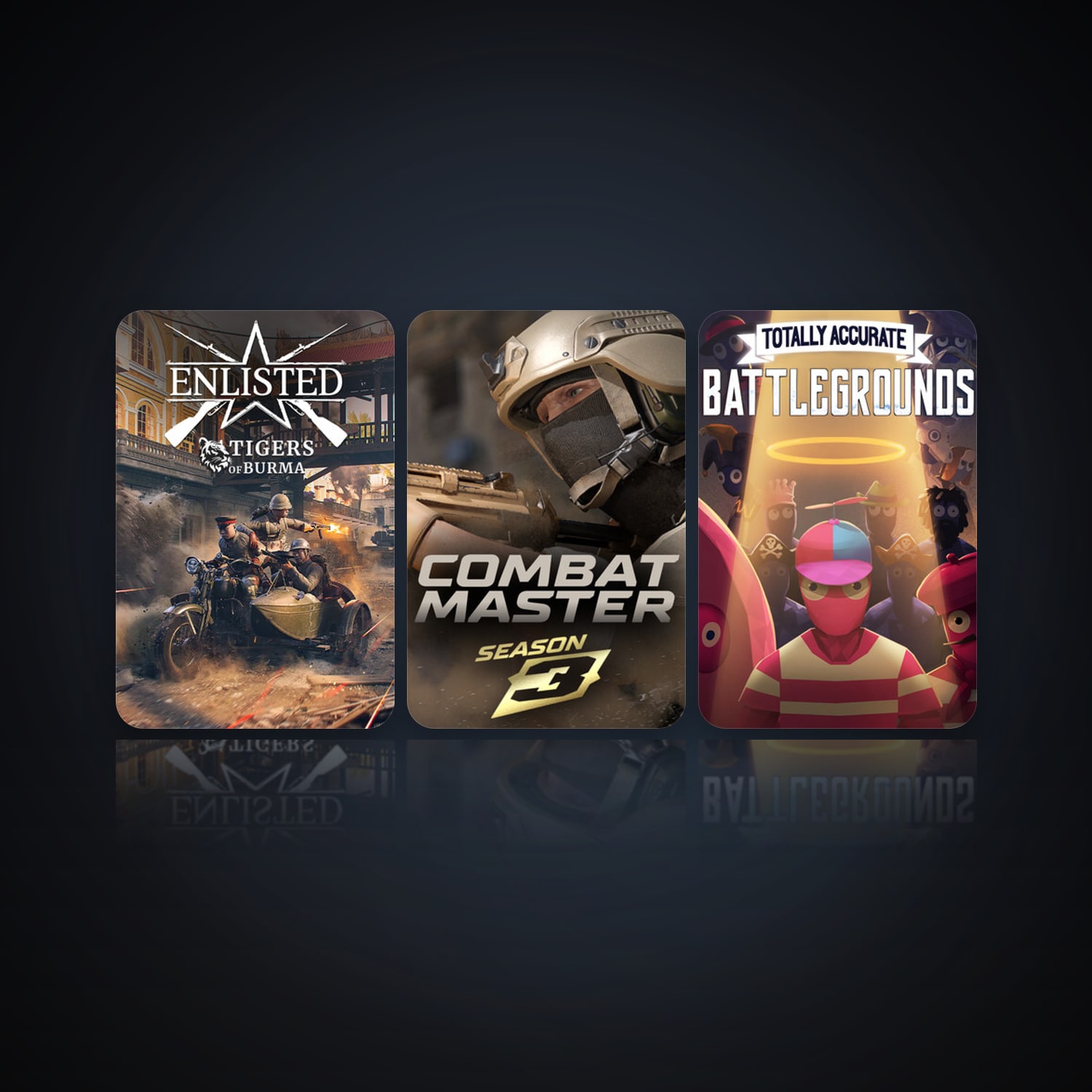 Enlisted & Combat Master: Season 1 | 10 Games | Clean — HabibiAccounts