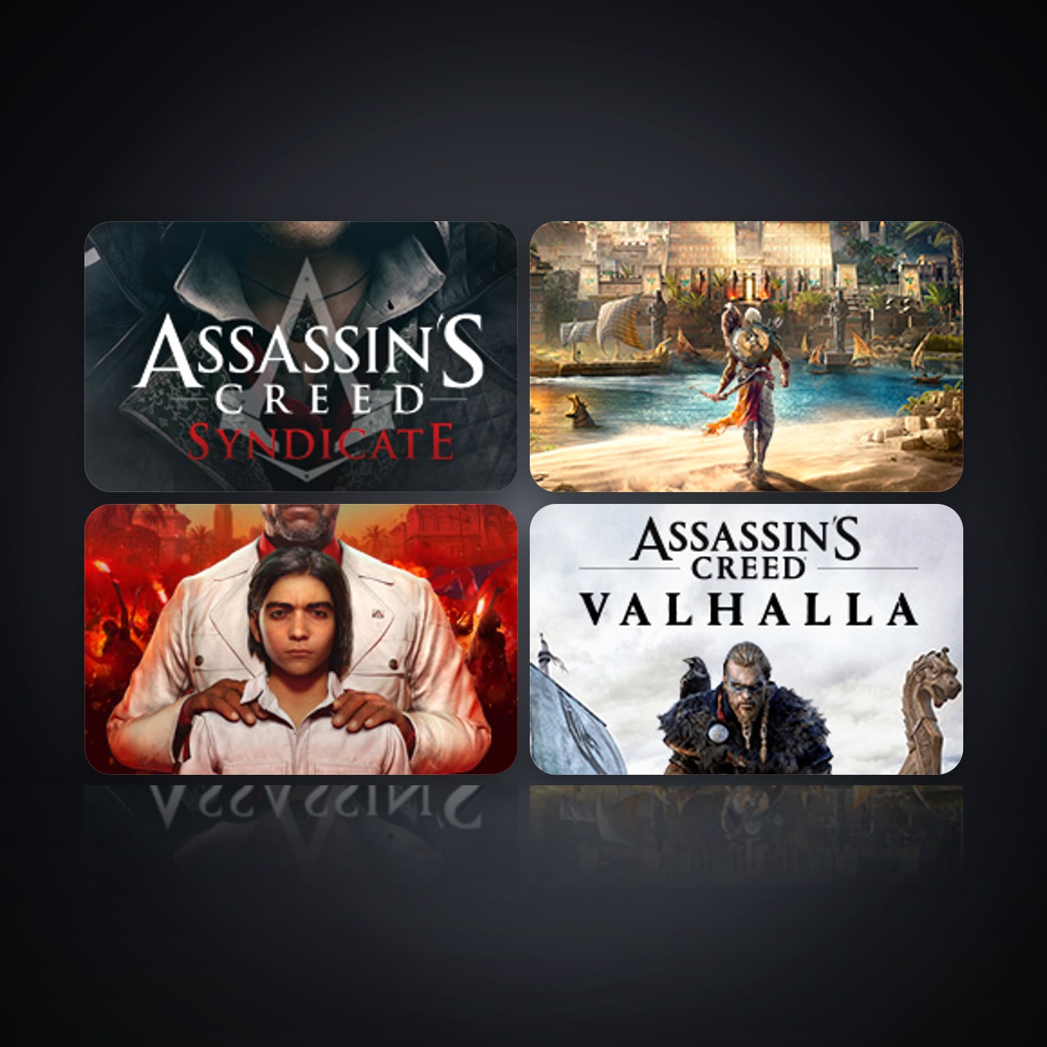 Assassin's Creed Syndicate & Assassin's Creed Origins | 4 Games — HabibiAccounts