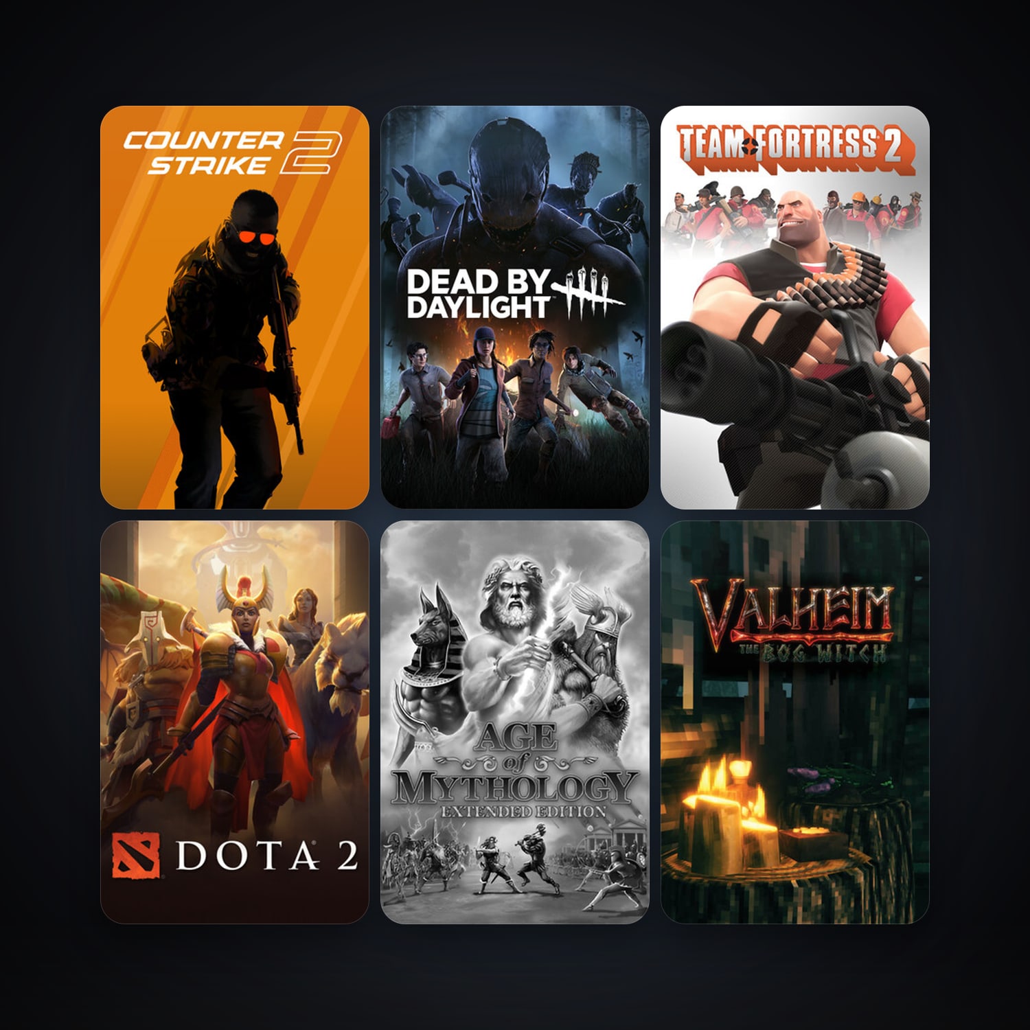 Half-Life 2 + Half-Life 2: Deathmatch, 486 games, Steam 250, clean — HabibiAccounts