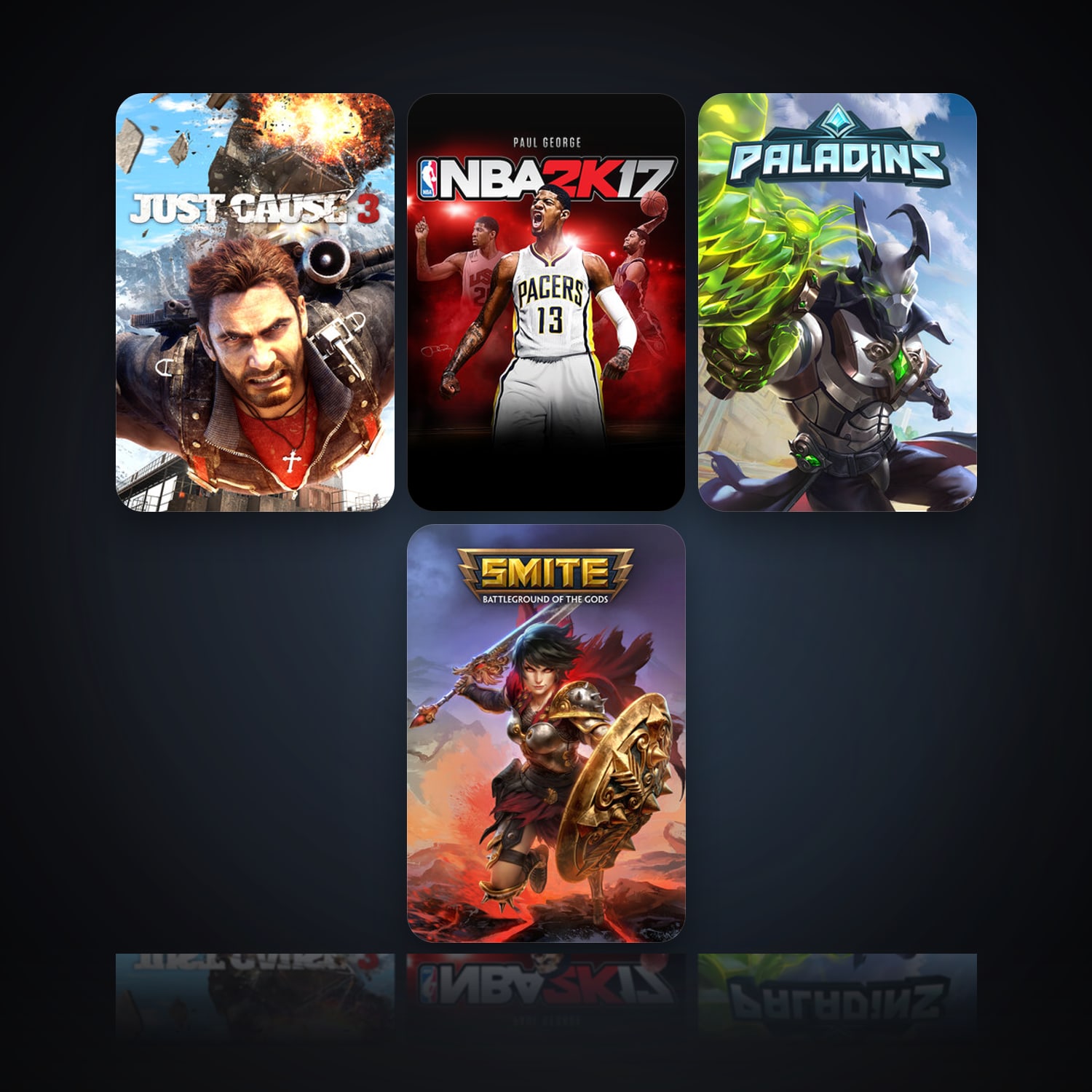 Just Cause 3 & NBA 2K17 | 14 Games | Clean — HabibiAccounts