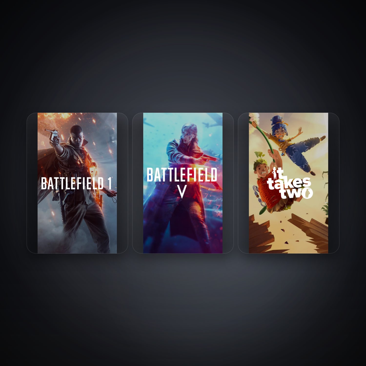 EA Battlefield 1 + Battlefield V — EG — 3 games — HabibiAccounts