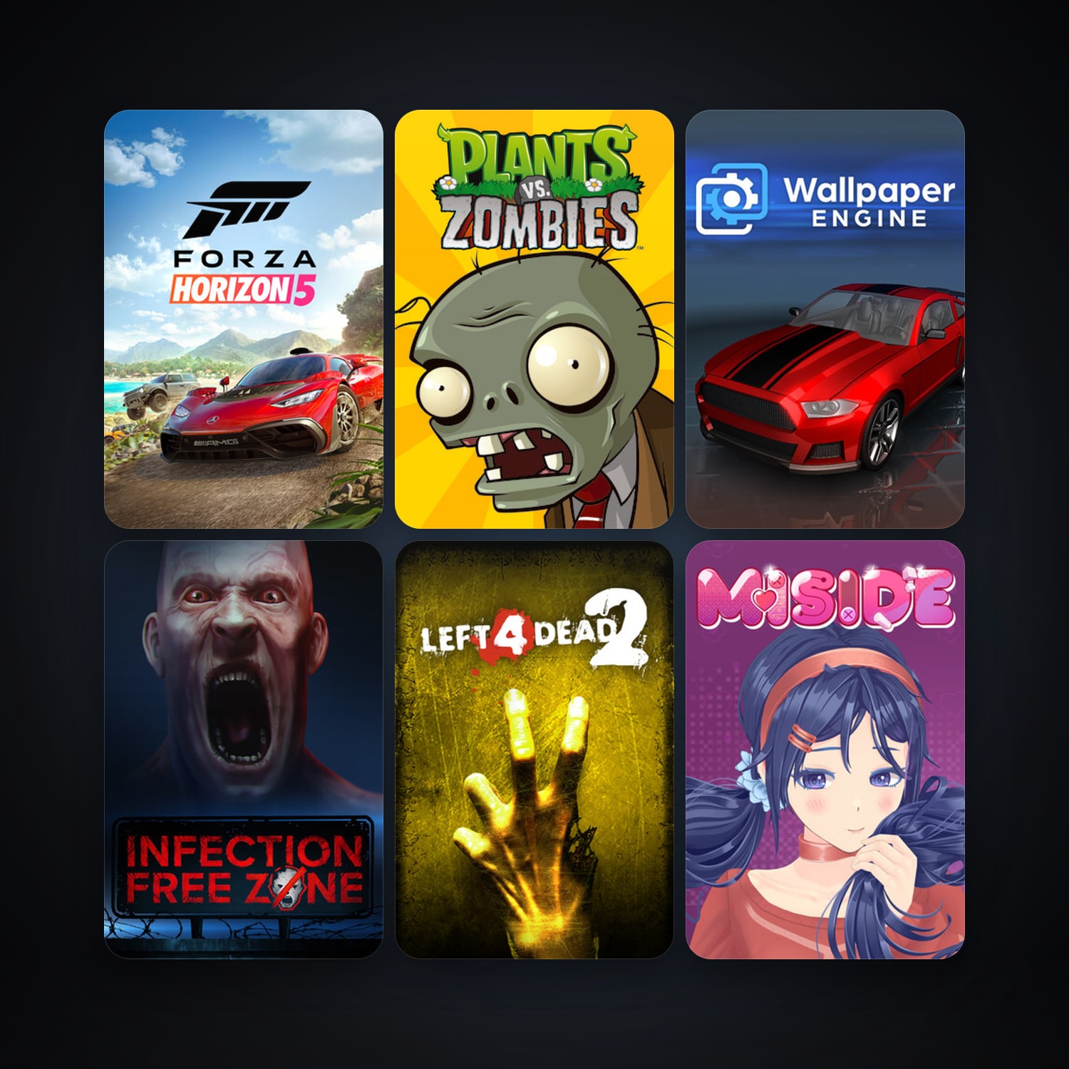 Left 4 Dead 2 + Plants vs. Zombies GOTY Edition, 17 games, clean — HabibiAccounts