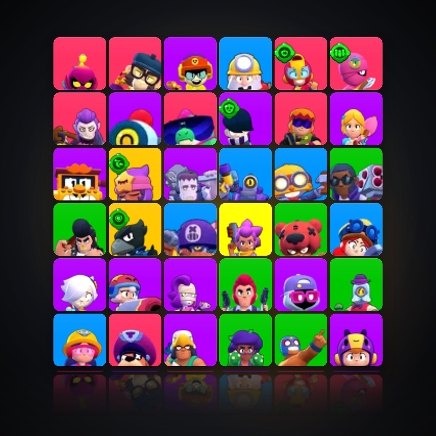 64 Brawlers | 24.1K Trophies — HabibiAccounts