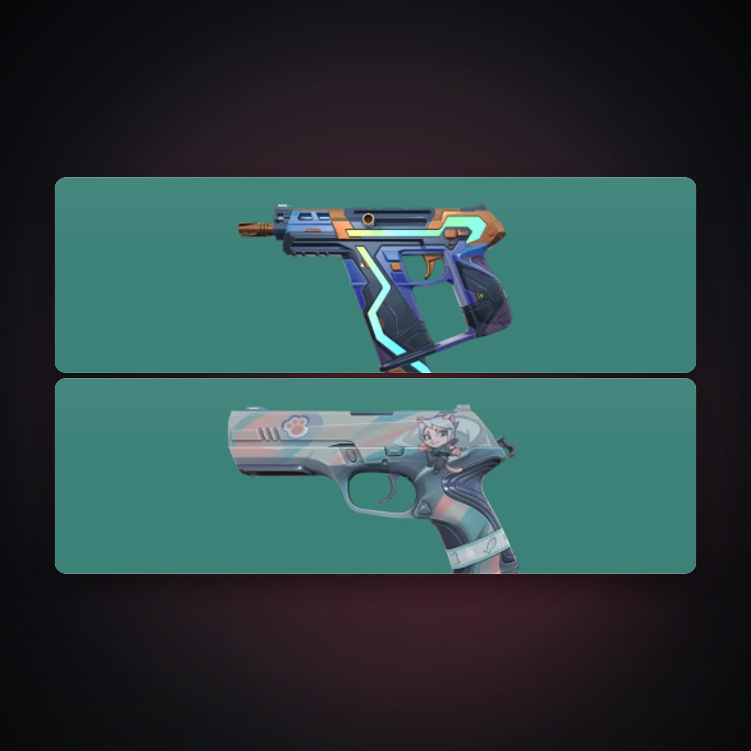 AP Gold 1 locker — 2 skins, lvl 57 — HabibiAccounts