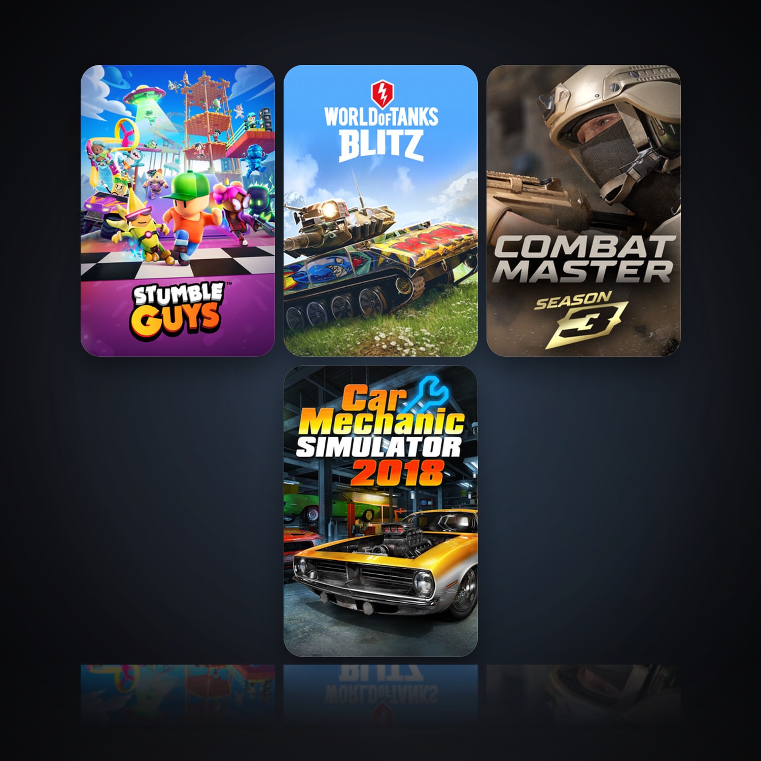 Stumble Guys & World of Tanks Blitz | Clean — HabibiAccounts