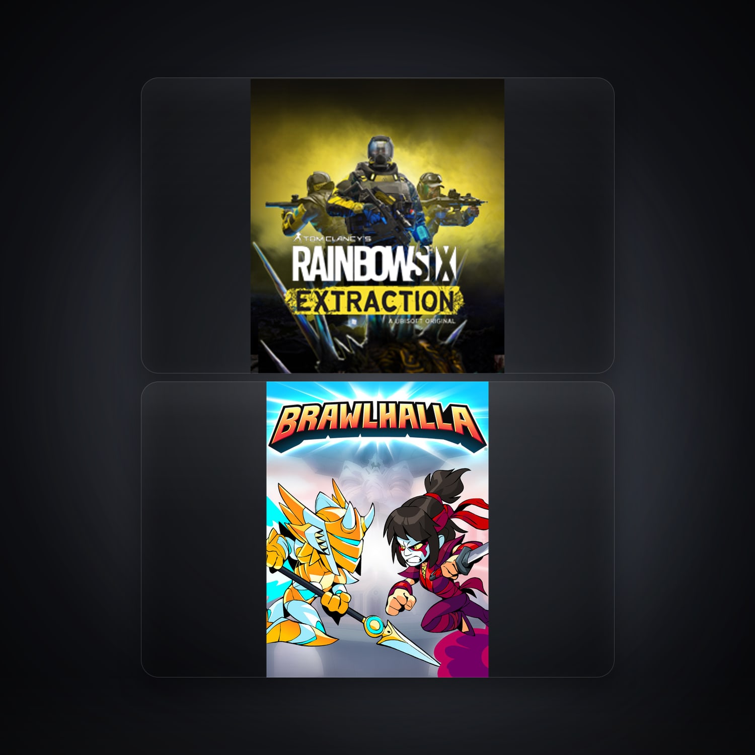 Ubisoft Tom Clancy's Rainbow Six Extraction + Brawlhalla — BR — HabibiAccounts