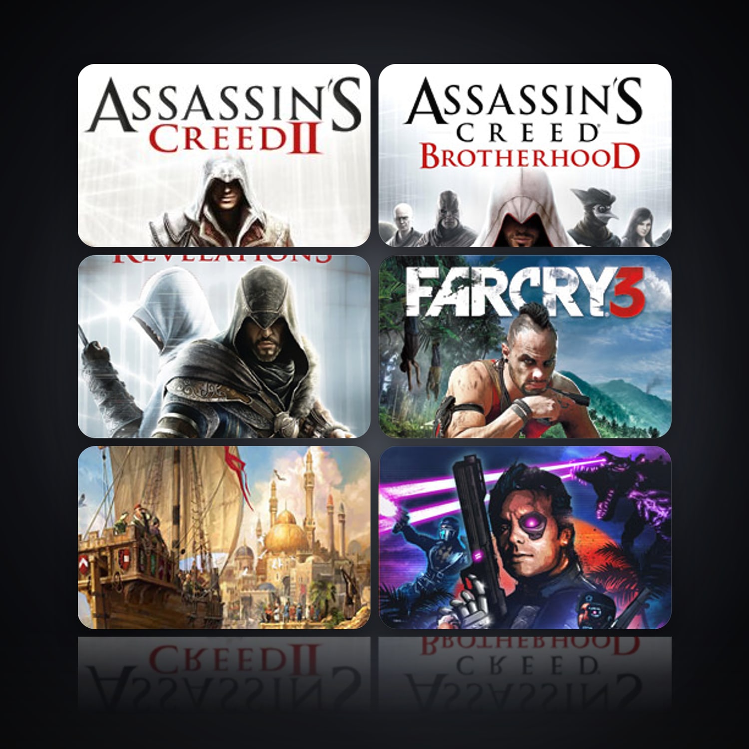 Assassin's Creed II & Assassin's Creed Brotherhood | 61 Games — HabibiAccounts
