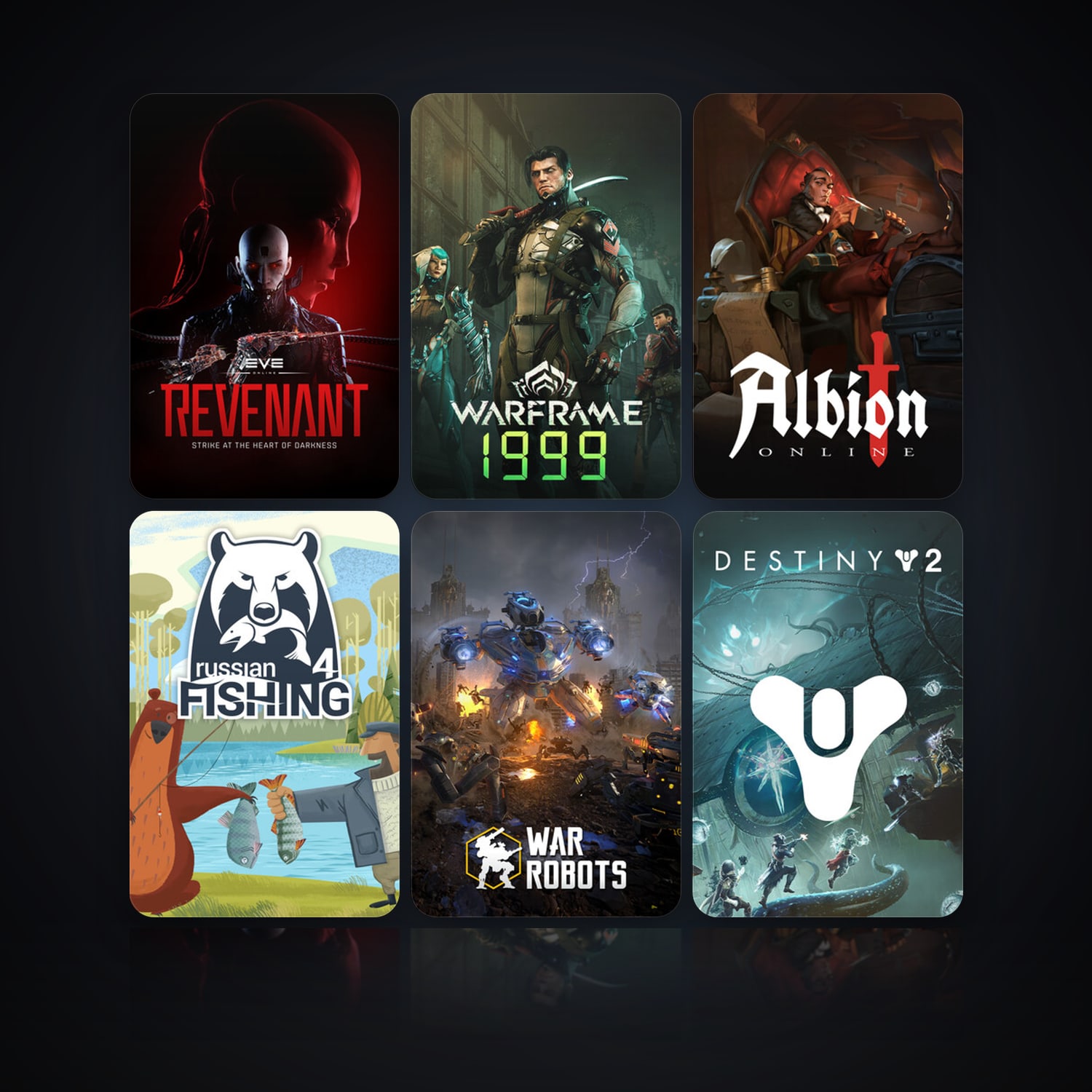 EVE Online & Warframe | 29 Games | Clean — HabibiAccounts