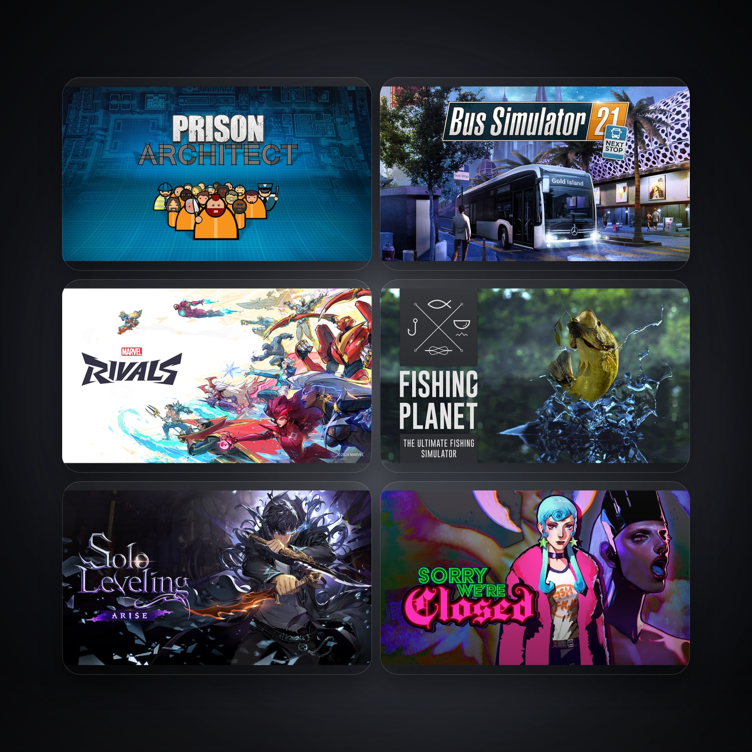 Prison Architect & Bus Simulator 21 Next Stop | 10 Games — HabibiAccounts