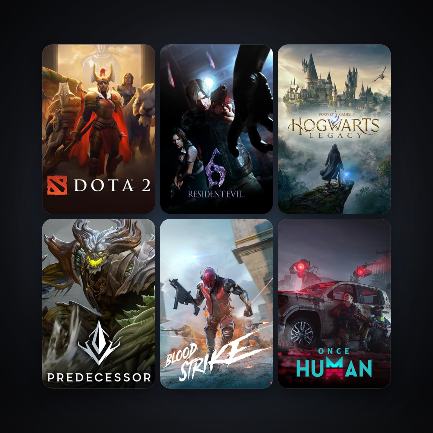 Dota 2 + Resident Evil 6, 11 games, clean — HabibiAccounts
