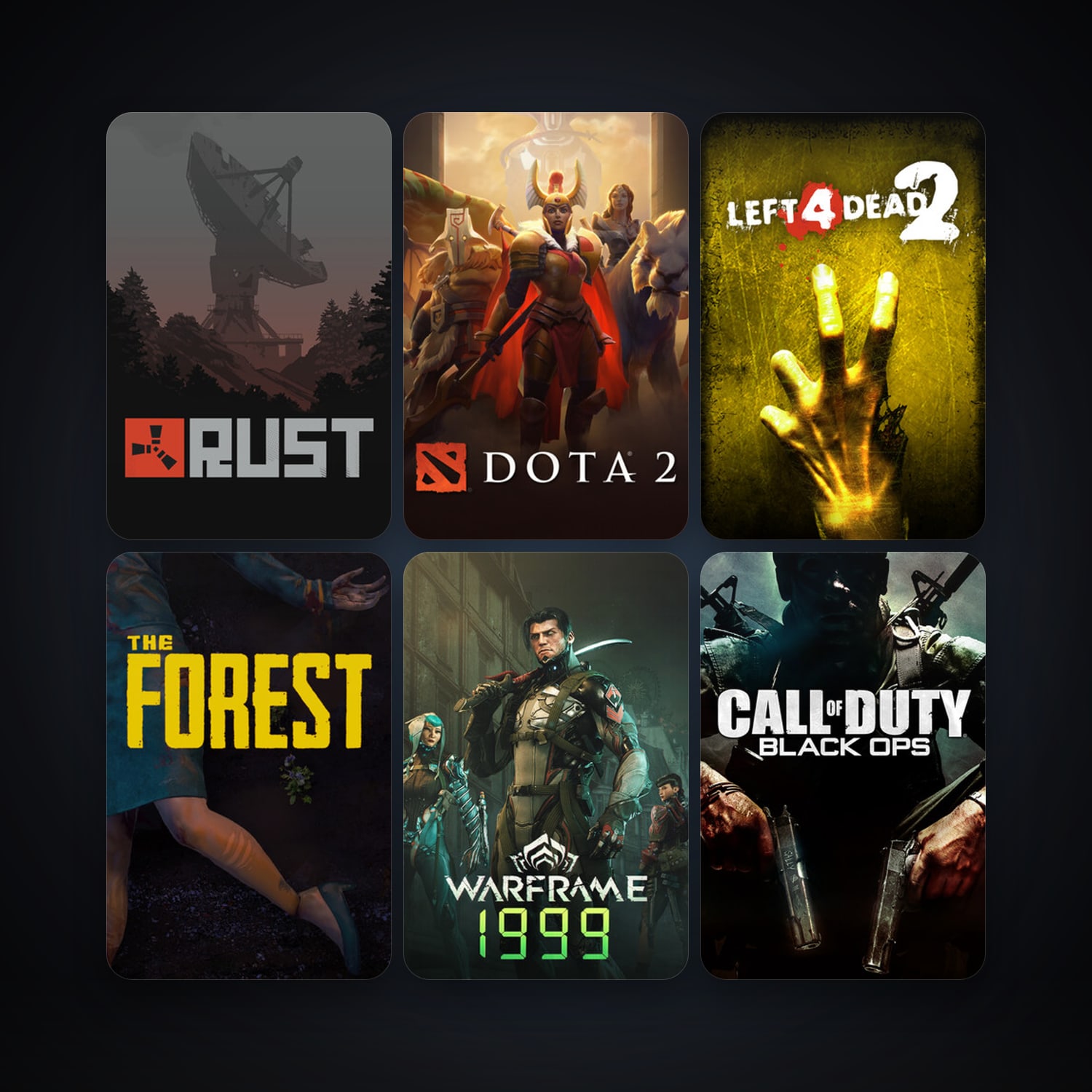 Left 4 Dead 2 + Dota 2, 14 games, clean — HabibiAccounts