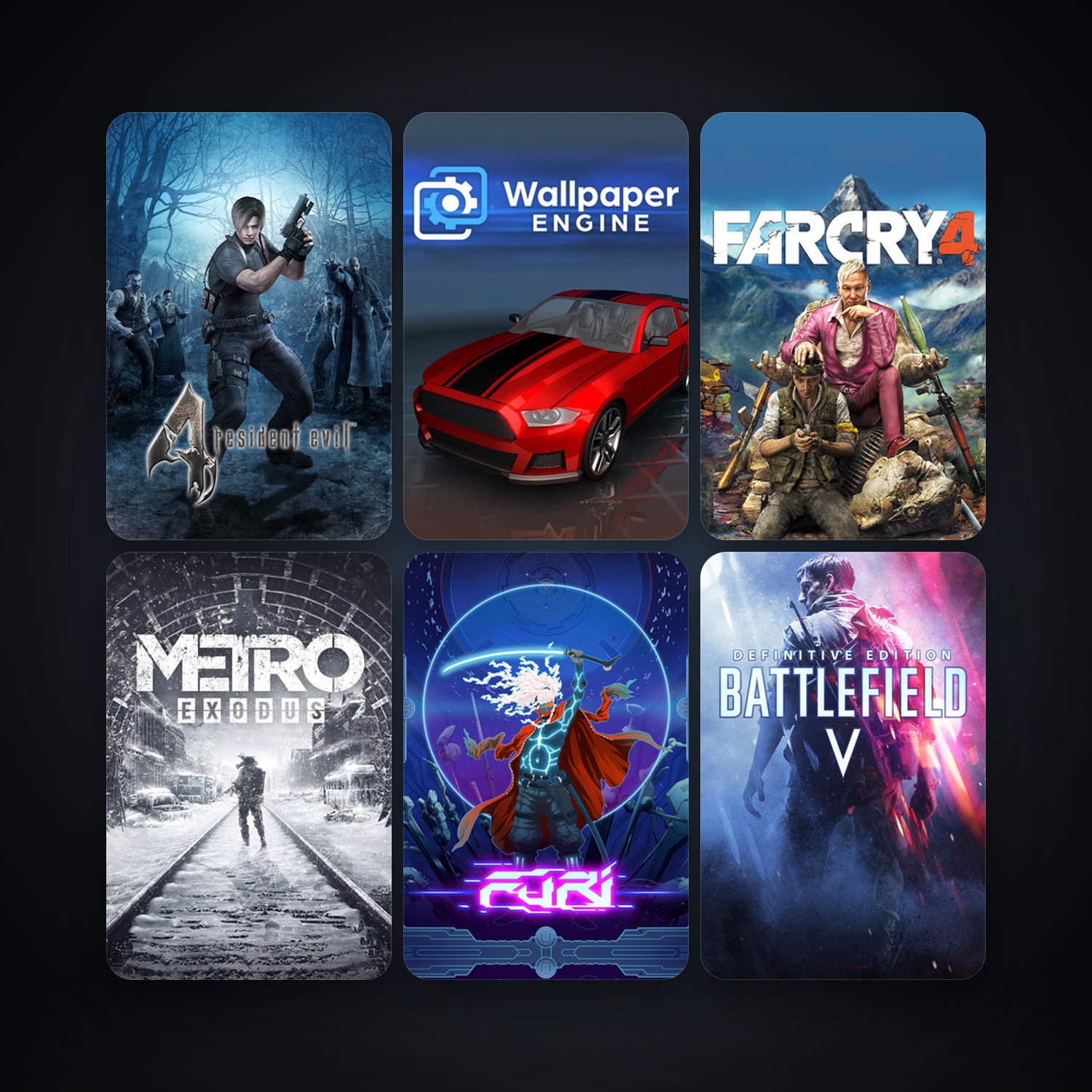 resident evil 4 (2005) + Far Cry 4, 21 games, clean — HabibiAccounts