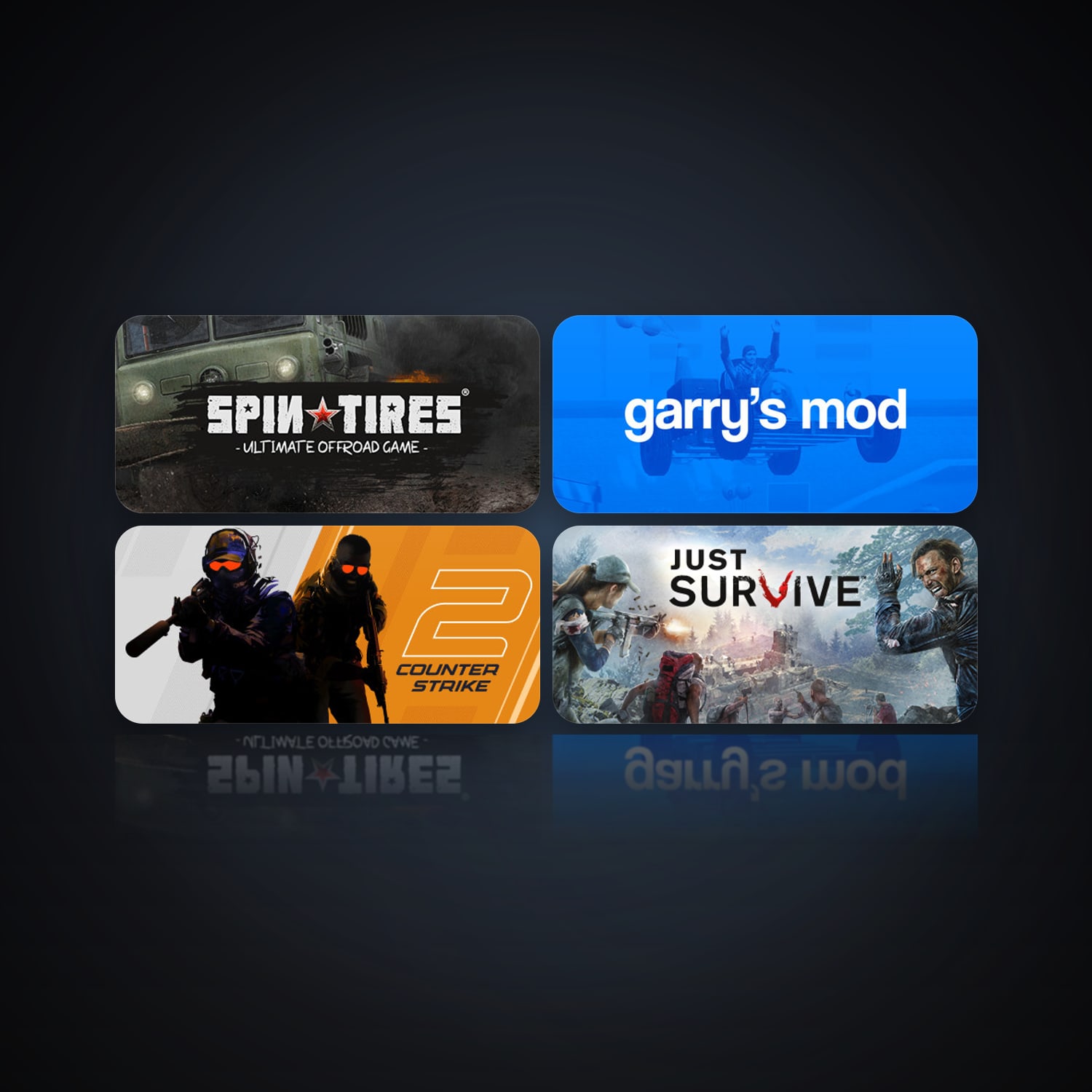 SPINTIRES & Garry's Mod | Clean — HabibiAccounts