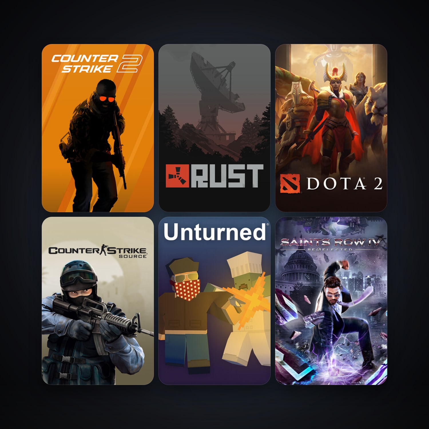 Half-Life 2 + Counter-Strike: Source, 37 games, Steam 10, clean — HabibiAccounts