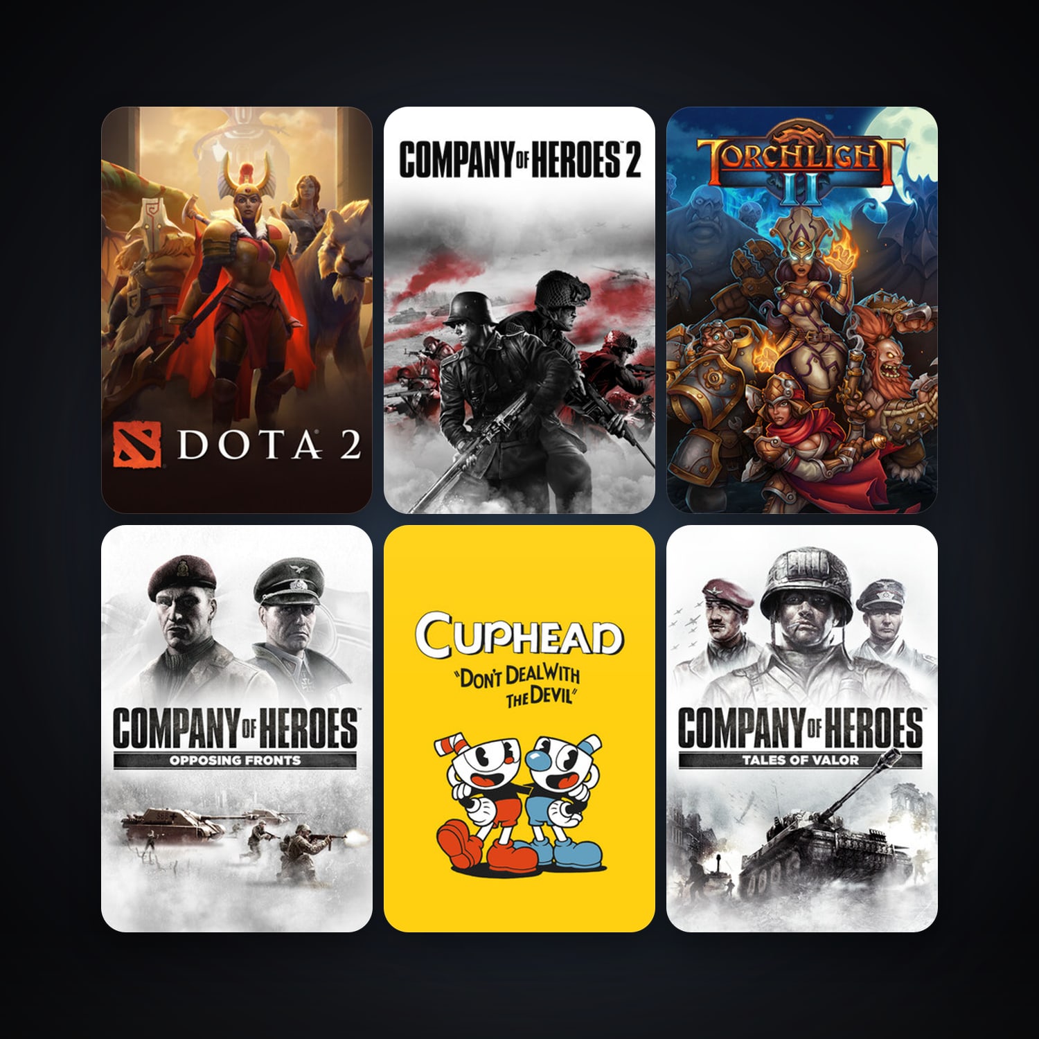Dota 2 & Company of Heroes 2 | Level 11 | 11 Games | Clean — HabibiAccounts