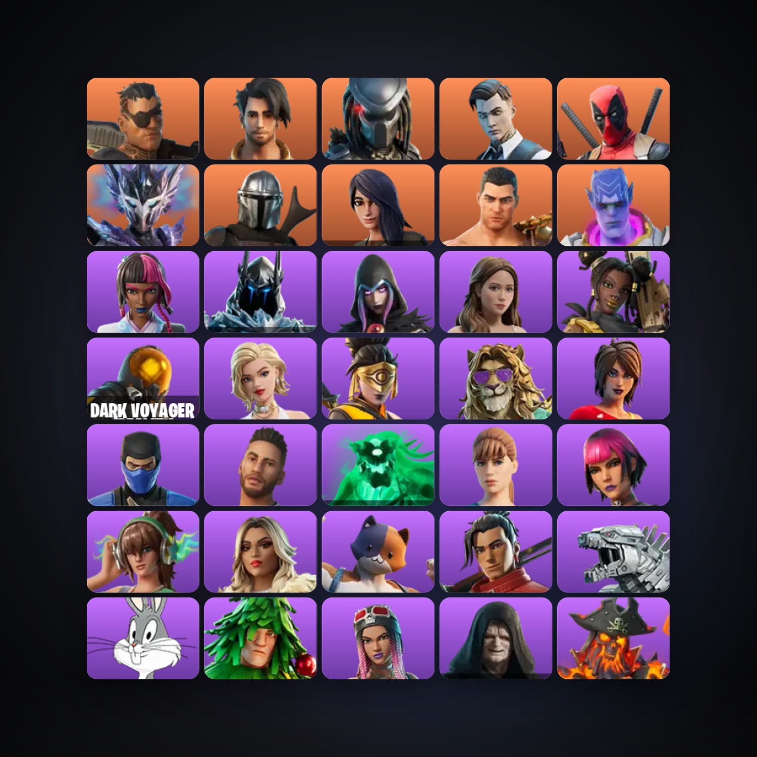 Fortnite | 131 Skins | 1.6K V-Bucks | Level 3385 | 325 Wins — HabibiAccounts