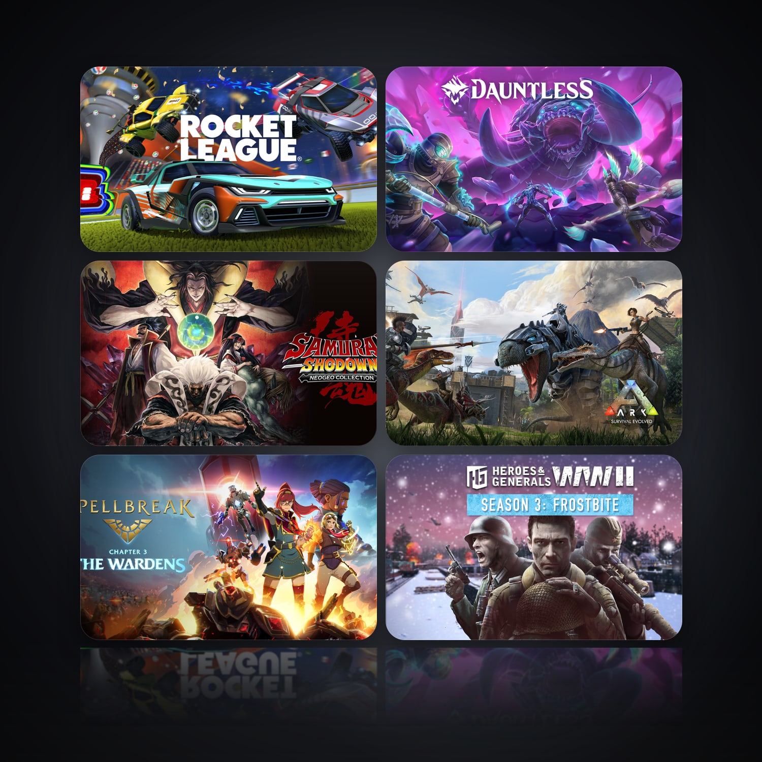 Rocket League & Dauntless | 7 Games — HabibiAccounts
