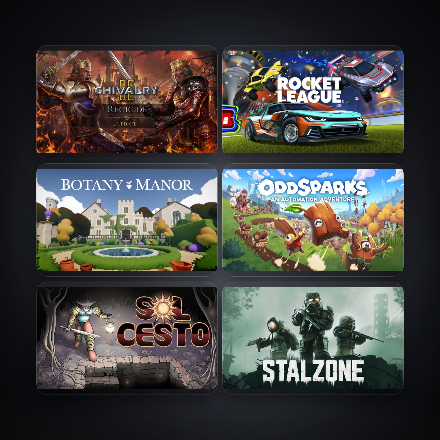 Chivalry 2 & Rocket League | 22 Games — HabibiAccounts