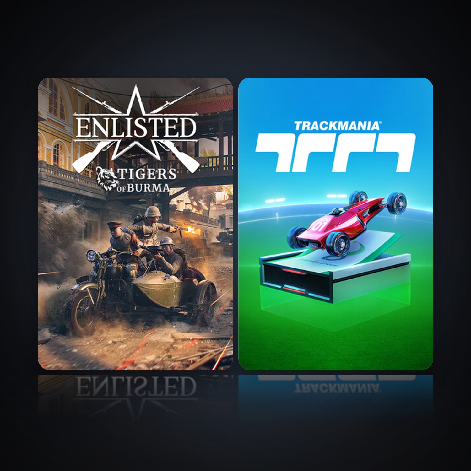 Enlisted & Trackmania — HabibiAccounts