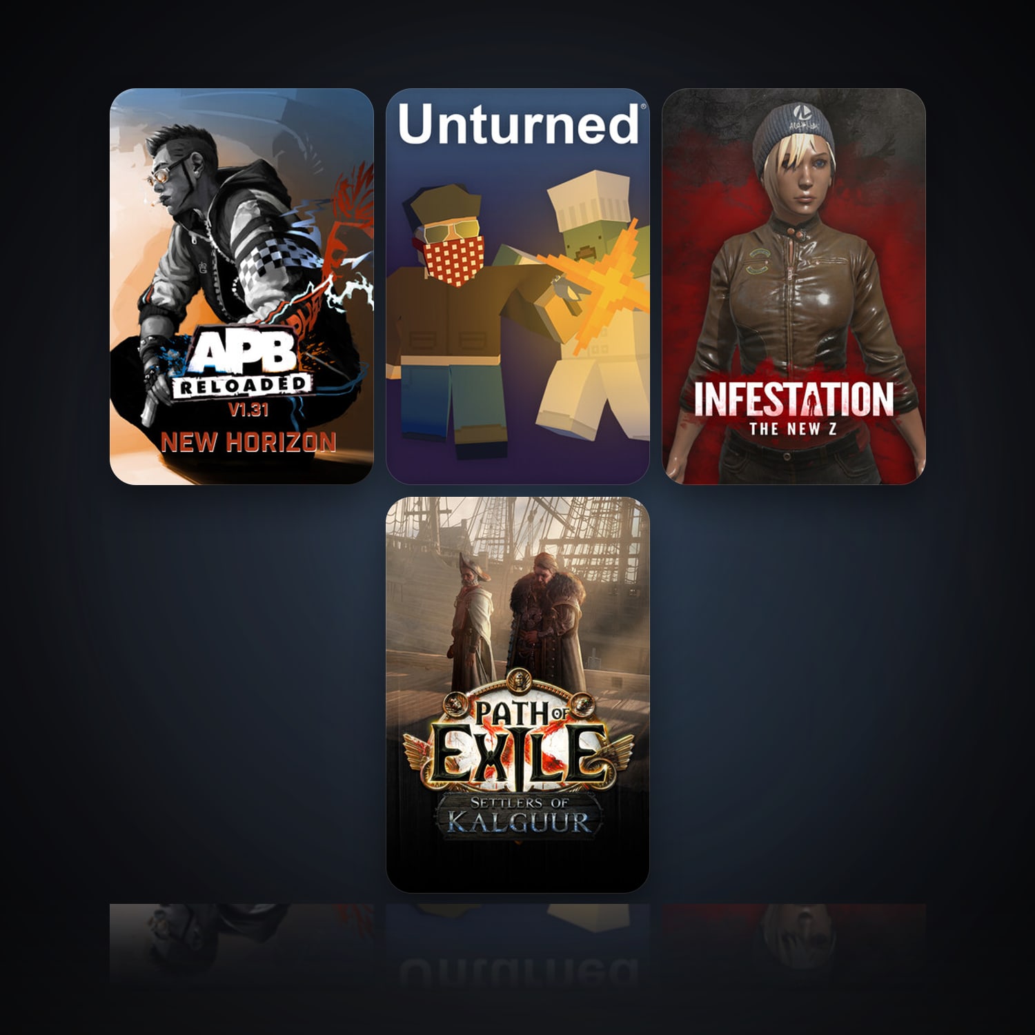 APB Reloaded & Unturned | 16 Games | Clean — HabibiAccounts