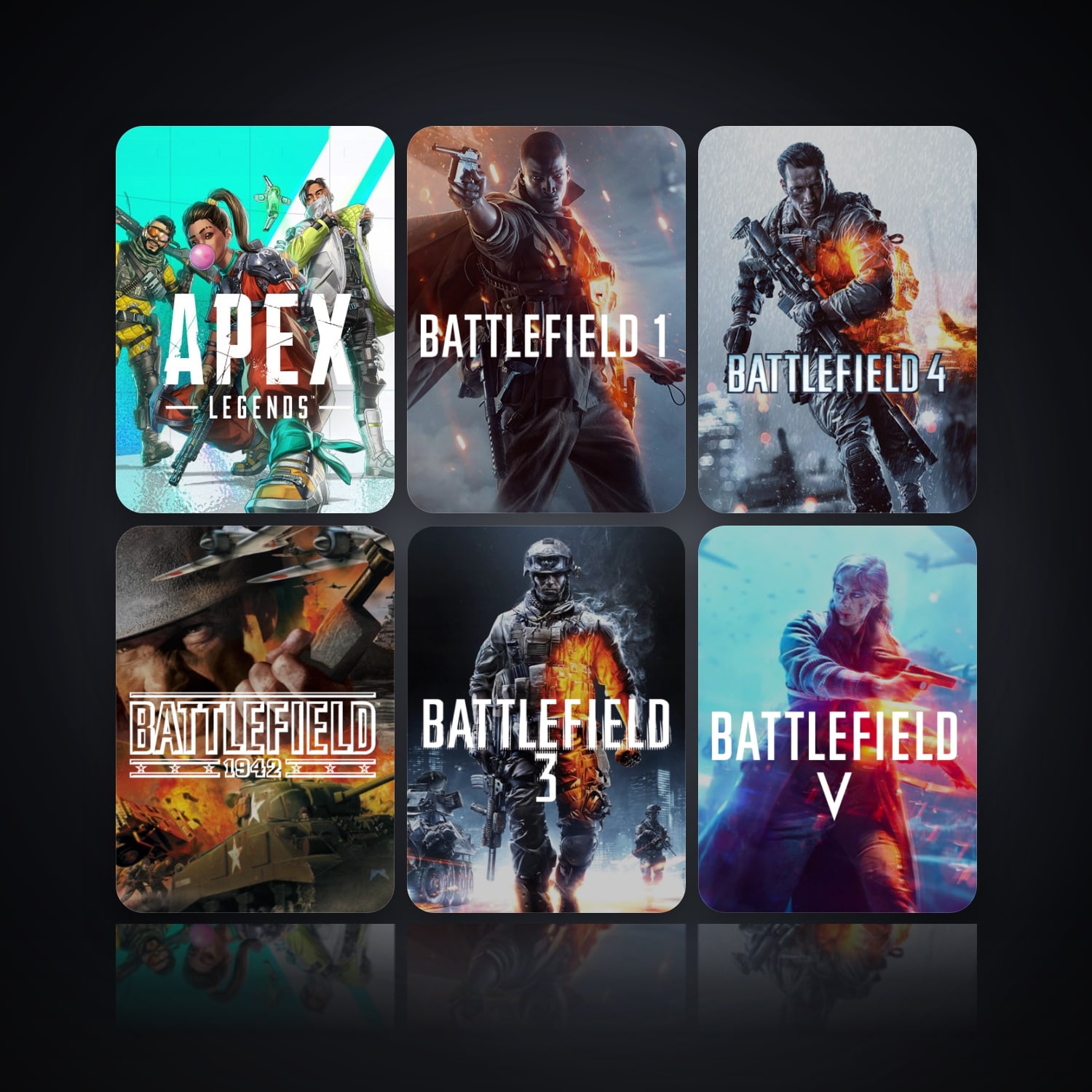Apex Legends & Battlefield 1 | 13 Games | Apex Lvl 8 — HabibiAccounts