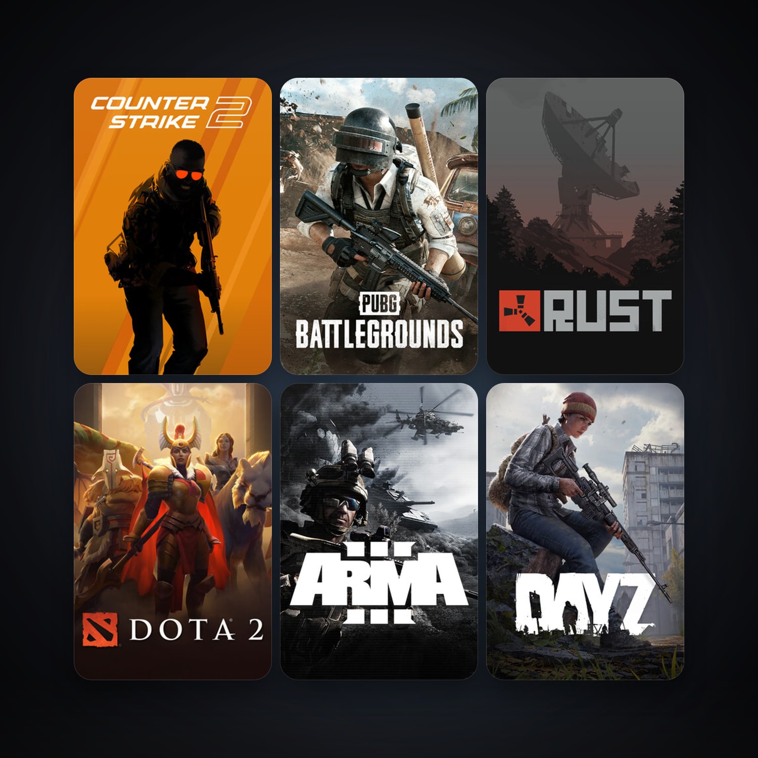 Counter-Strike + Half-Life, 95 games, Steam 21, clean — HabibiAccounts