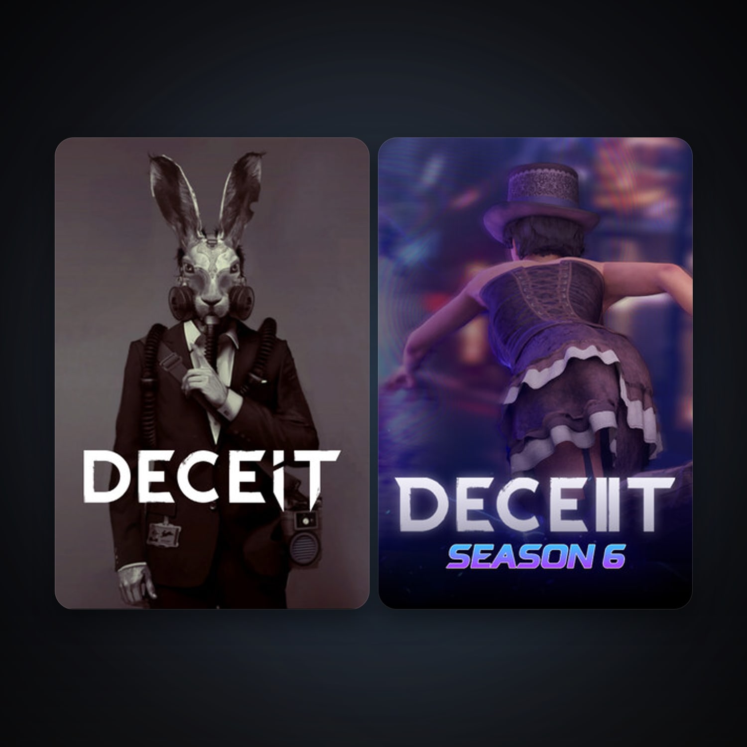 Deceit + Deceit 2, 2 games, clean — HabibiAccounts