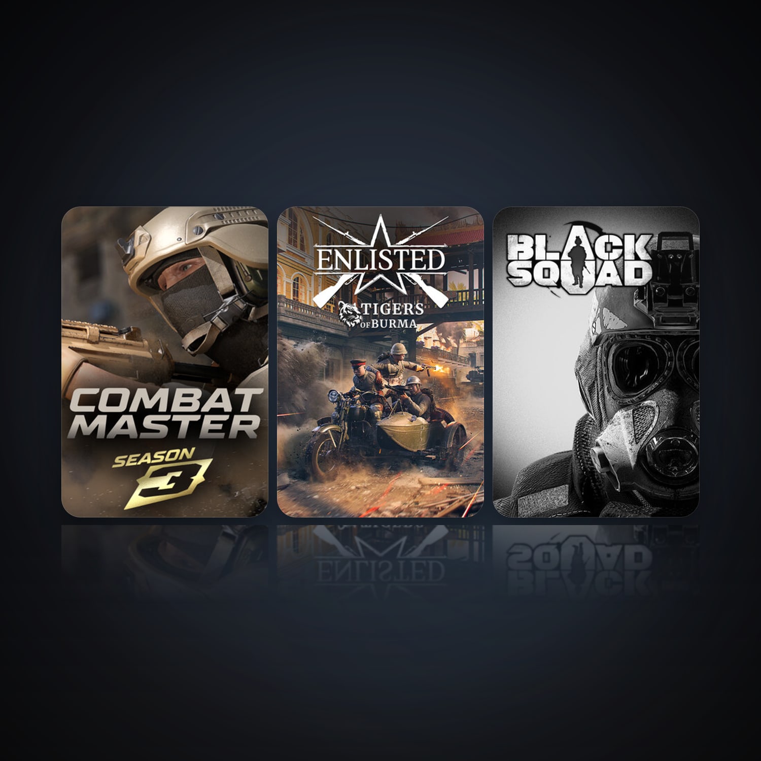 Combat Master: Season 1 & Enlisted | Clean — HabibiAccounts