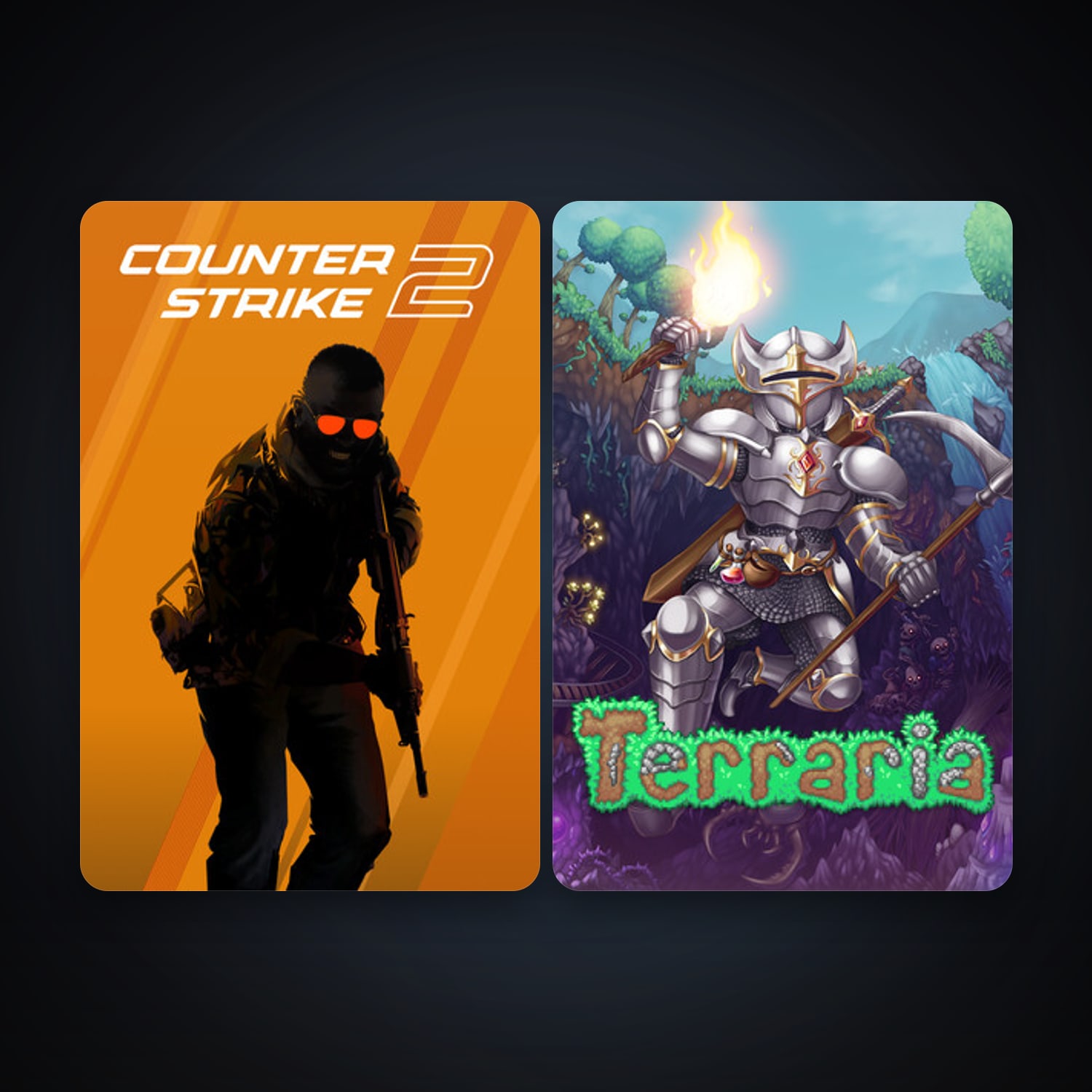 CS2 Prime + Terraria, 4 games, clean — HabibiAccounts