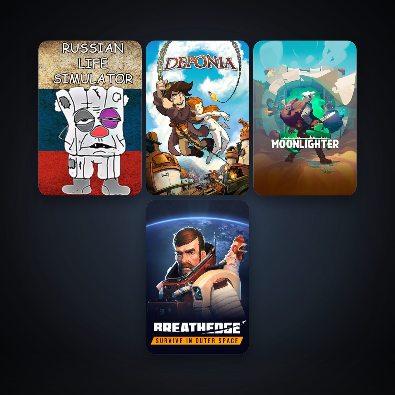 Free CS2 (No Prime) + Deponia, 12 games, clean — HabibiAccounts