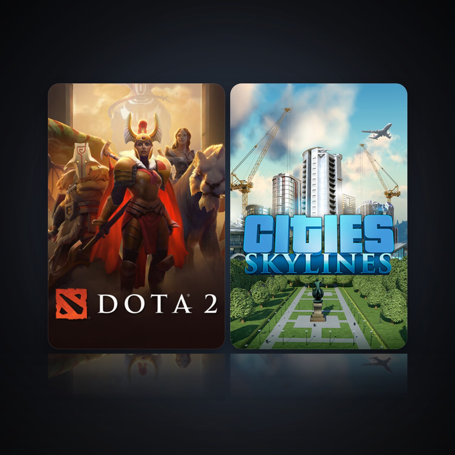 Dota 2 & Cities: Skylines — HabibiAccounts