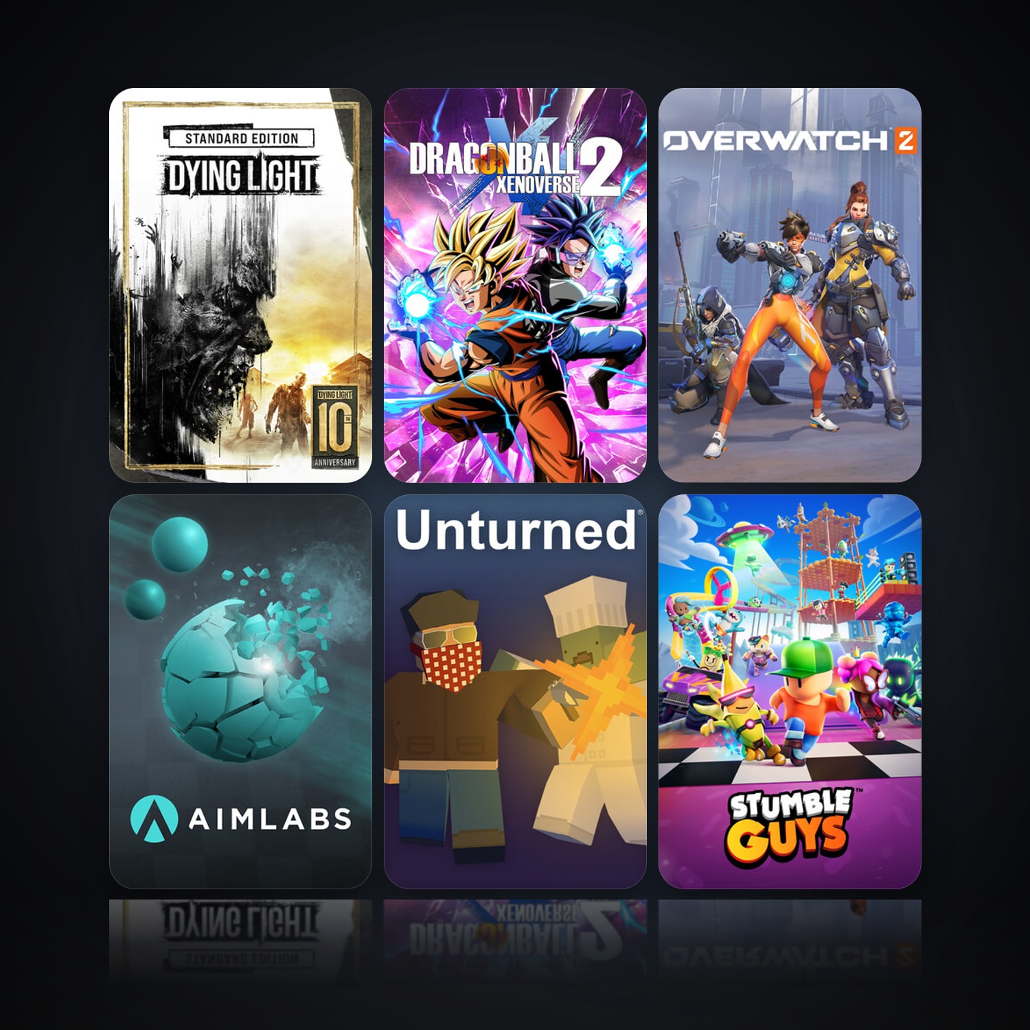 Dying Light & DRAGON BALL XENOVERSE 2 | 16 Games | Clean — HabibiAccounts