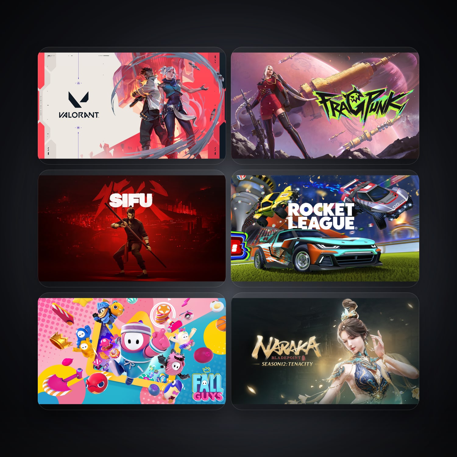 Epic VALORANT + FragPunk — IN — 125 games — HabibiAccounts