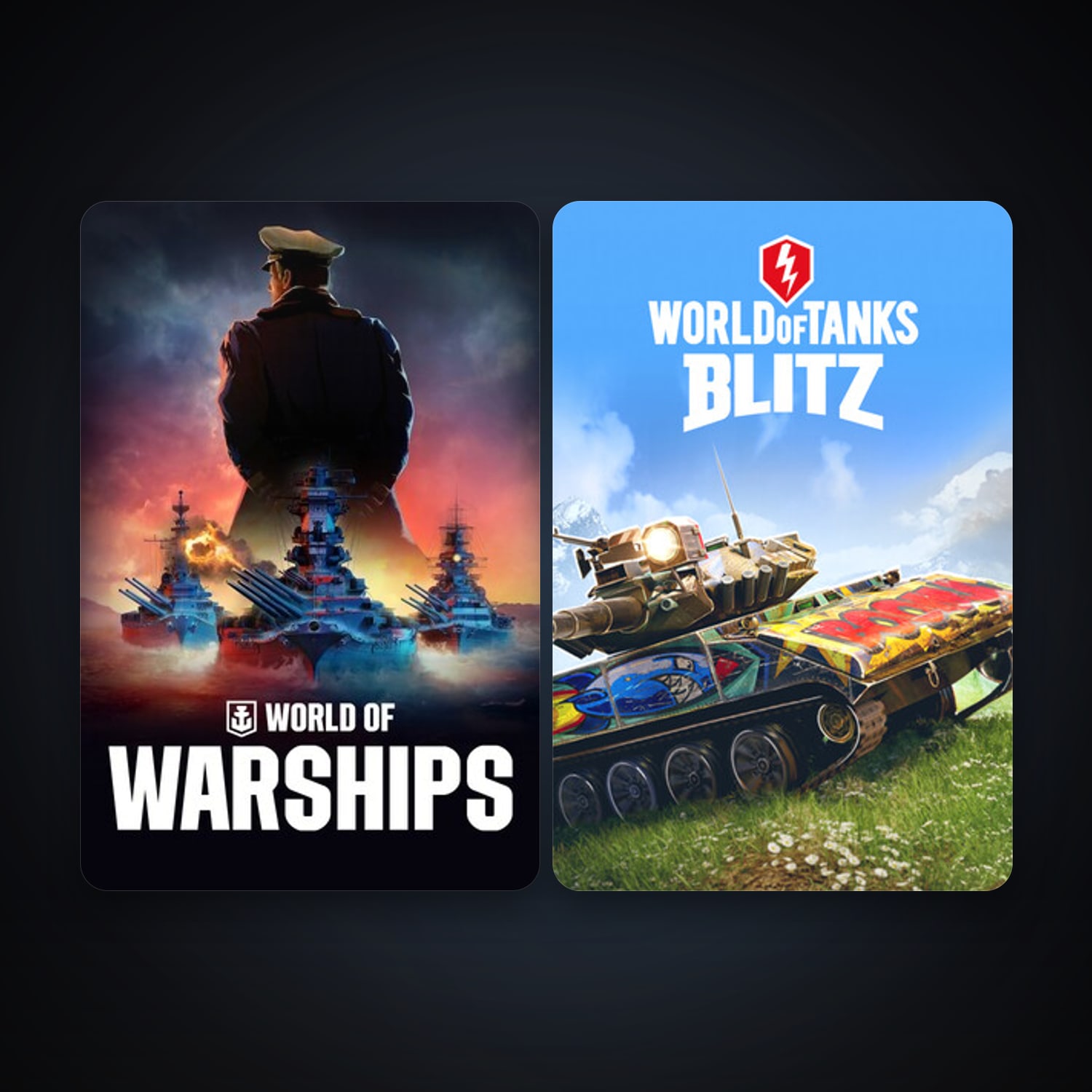 World of Tanks Blitz + World of Warships, 5 games, clean — HabibiAccounts