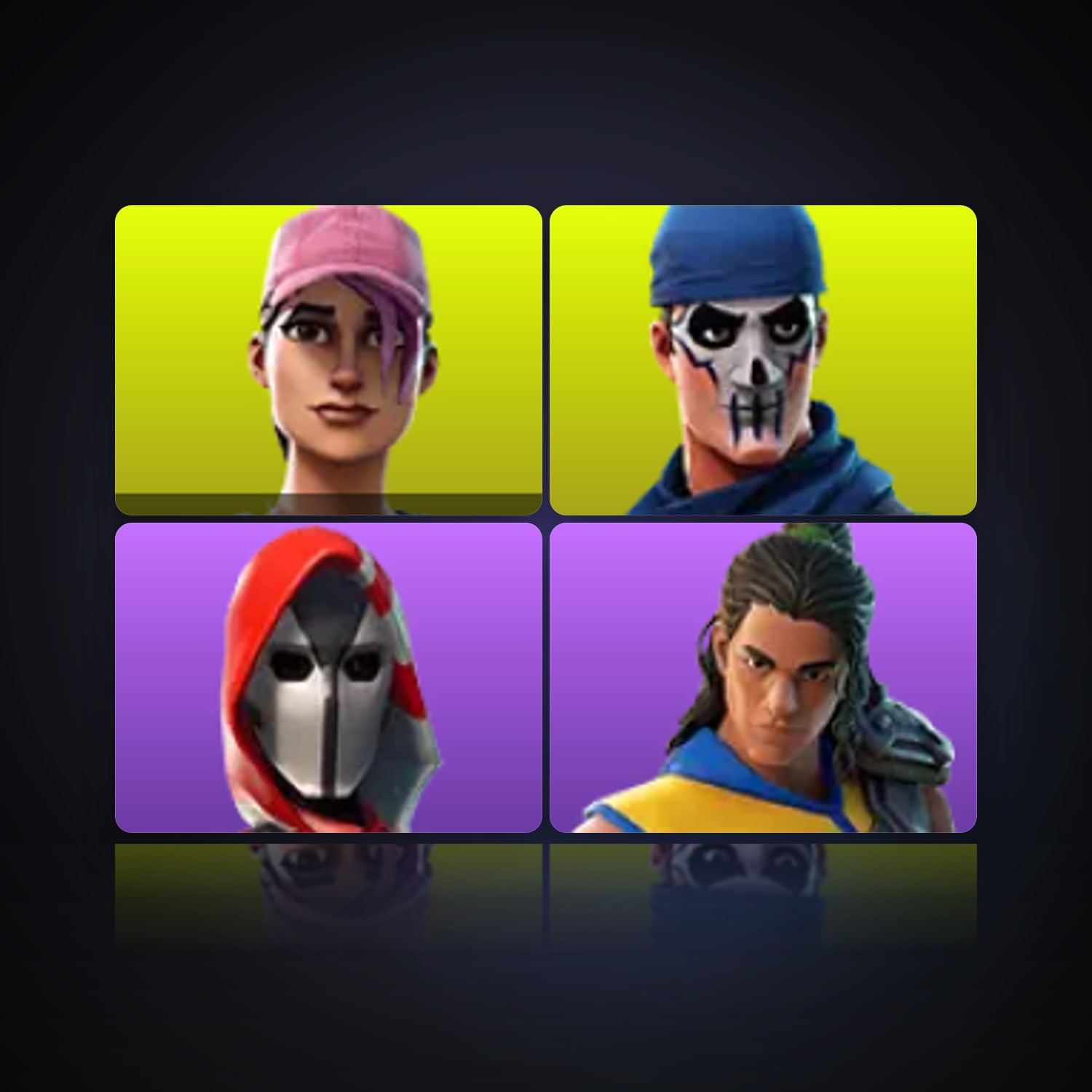 Fortnite | 4 Skins | 500 V-Bucks | Level 94 | 6 Wins — HabibiAccounts