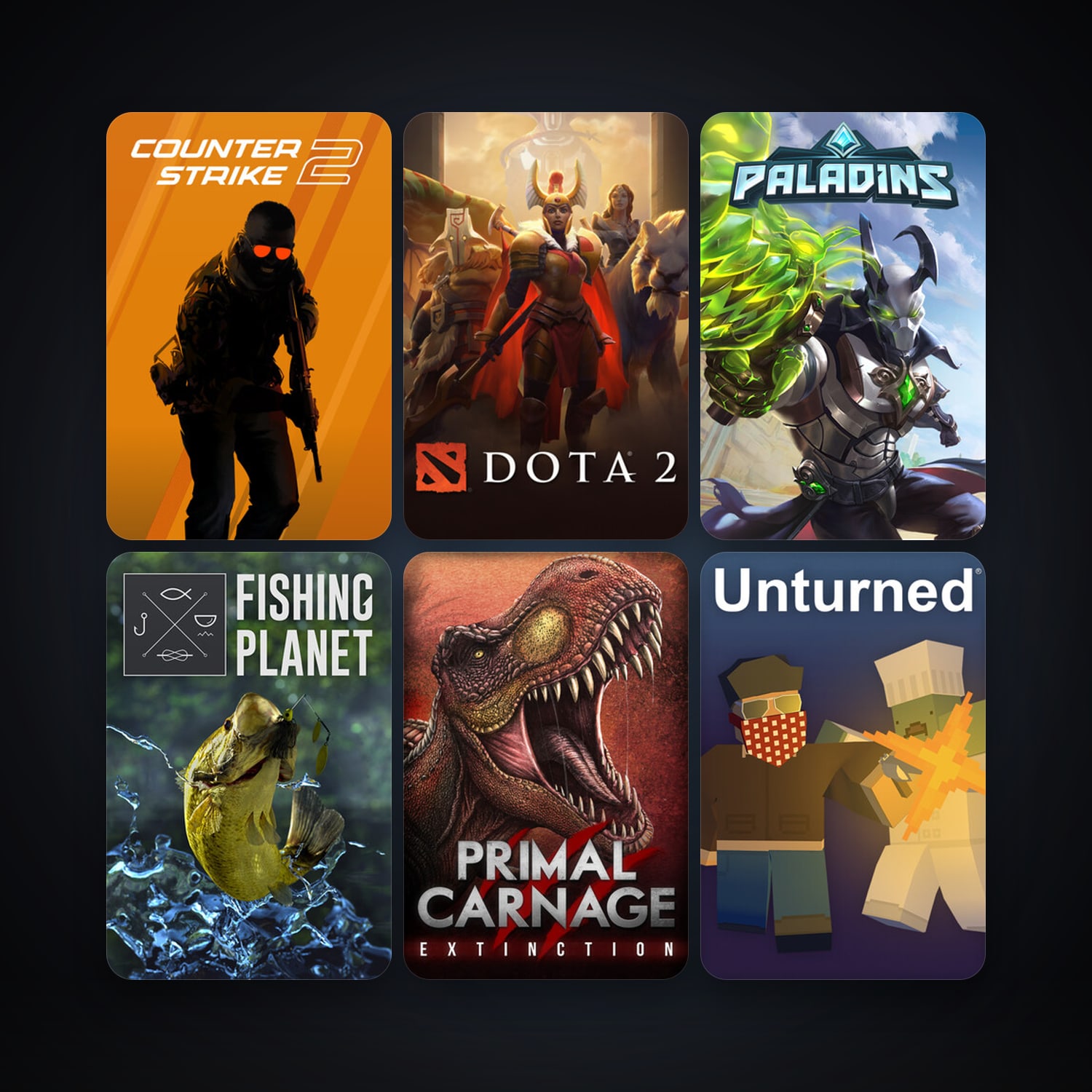 Dota 2 + CS2 Prime, 16 games, clean — HabibiAccounts